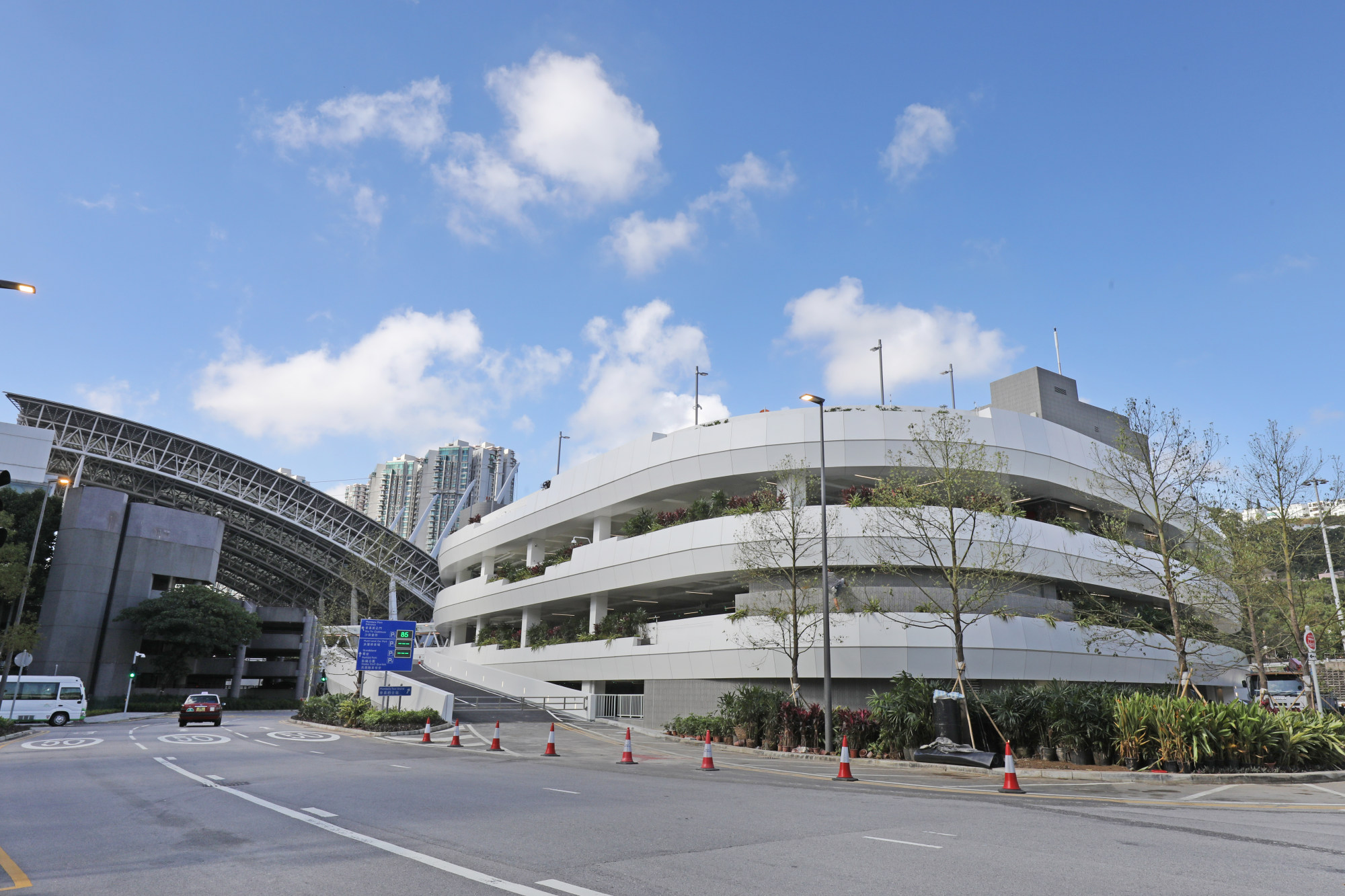 The new Sha Tin car park.