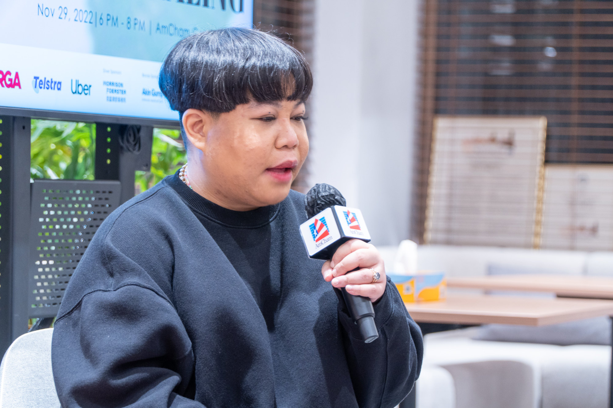 Zoe Pena is president of the American Women’s Association of Hong Kong. Photo: AmCham