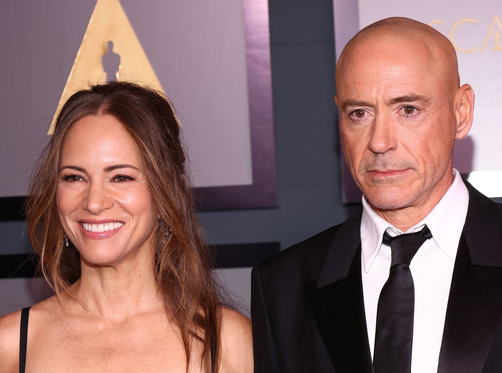 Robert Downey Jnr and his wife, Susan, in Los Angeles, in November 2022. Photo: AFP