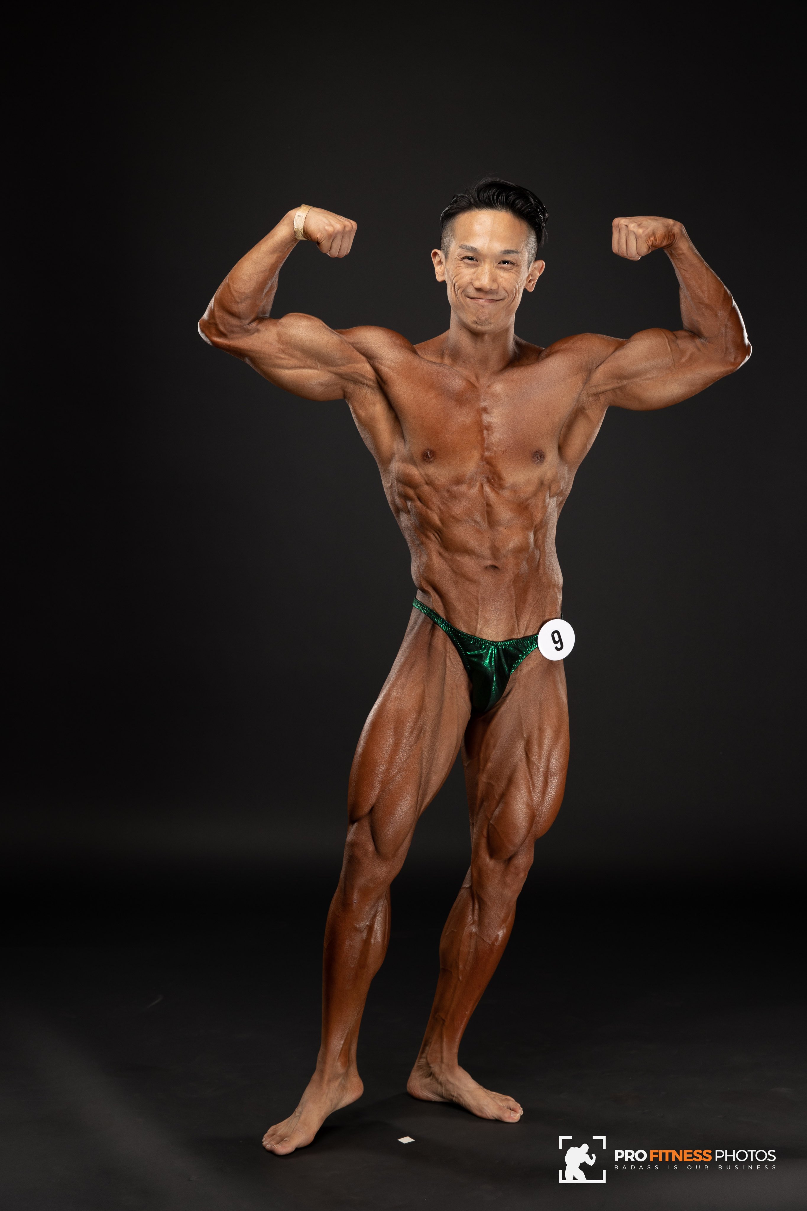 Marvin Fok was second at the natural bodybuilding World Championships. Photo: Pro Fitness Photos