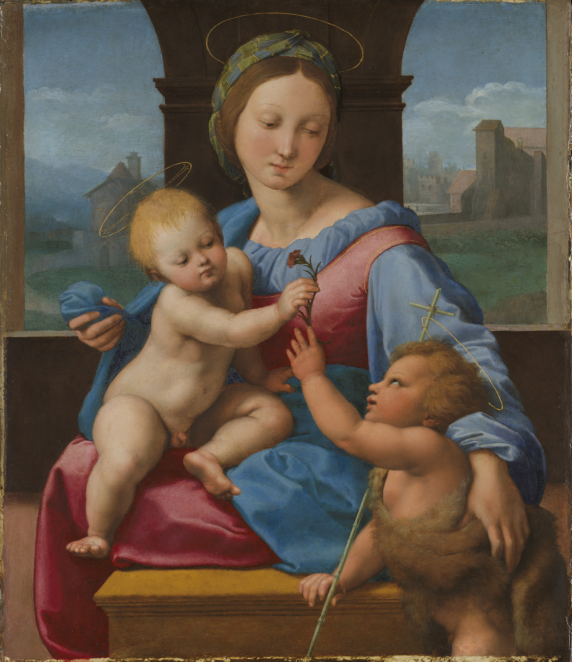 Detail from The Garvagh Madonna (c. 1510-11) by Raphael is among 52 paintings from the collection of the UK’s National Gallery going on show in Shanghai in a collaboration that may be “the most ambitious project” ever to show Western art in China. Photo: National Gallery, London