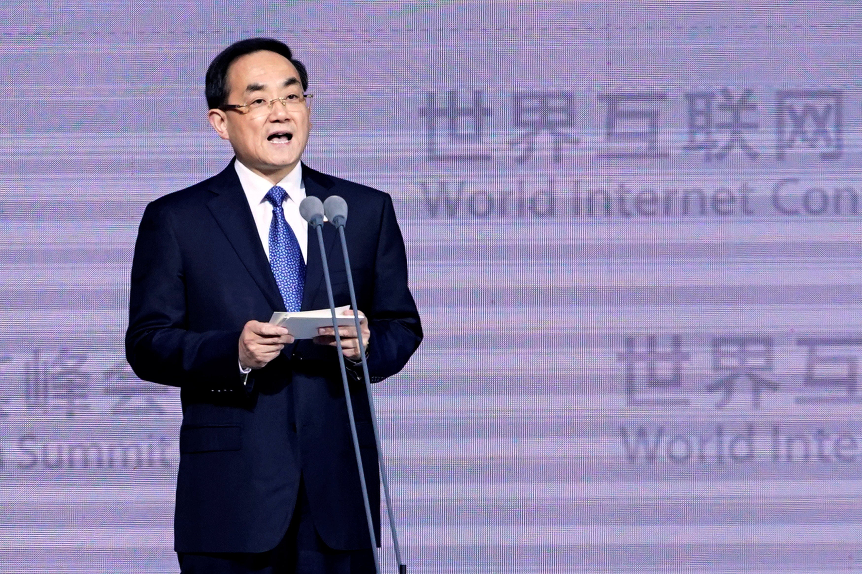 Xu Lin headed the Cyberspace Administration of China from 2016 to 2018. Photo: Reuters