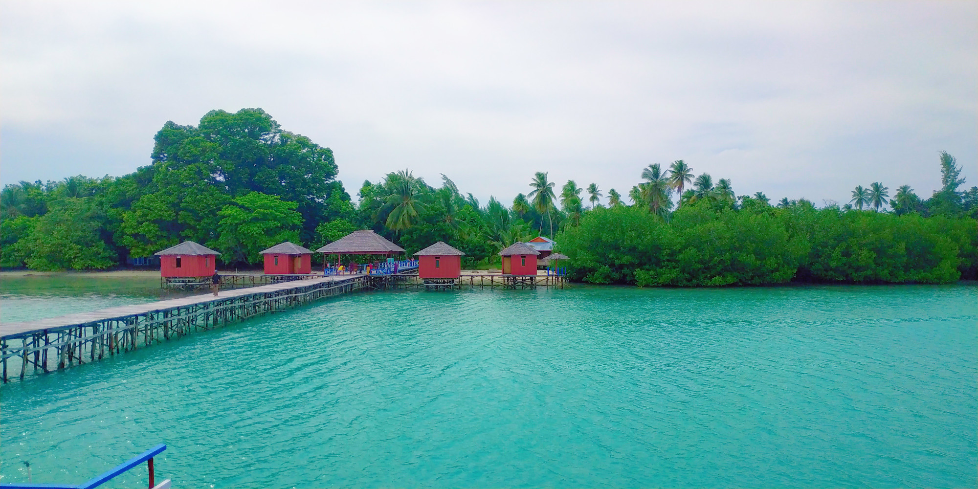 Homes in Widi Islands in Maluku, Indonesia. Photo: Shutterstock