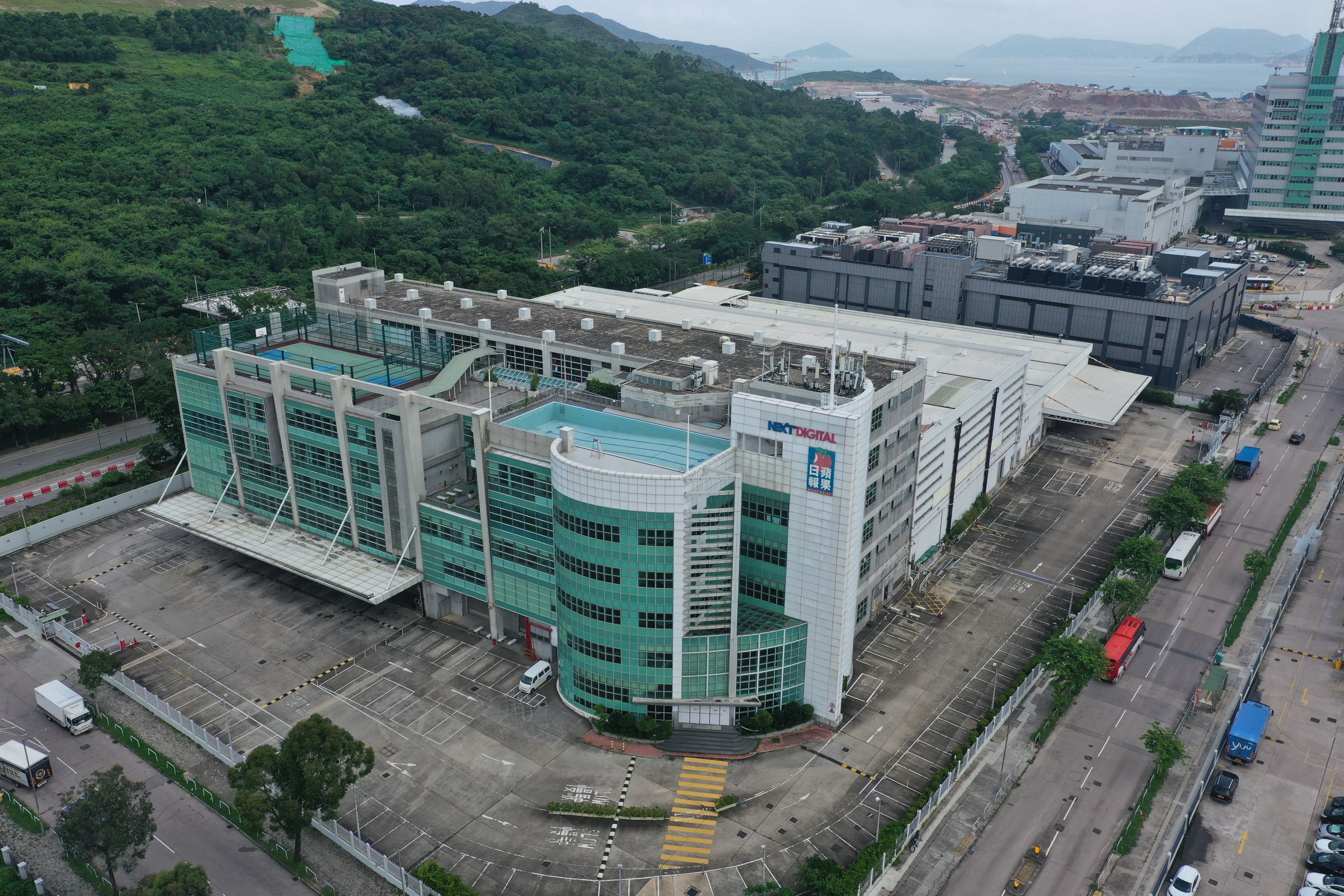 The former headquarters of Apple Daily in Tseung Kwan O. Photo: Winson Wong