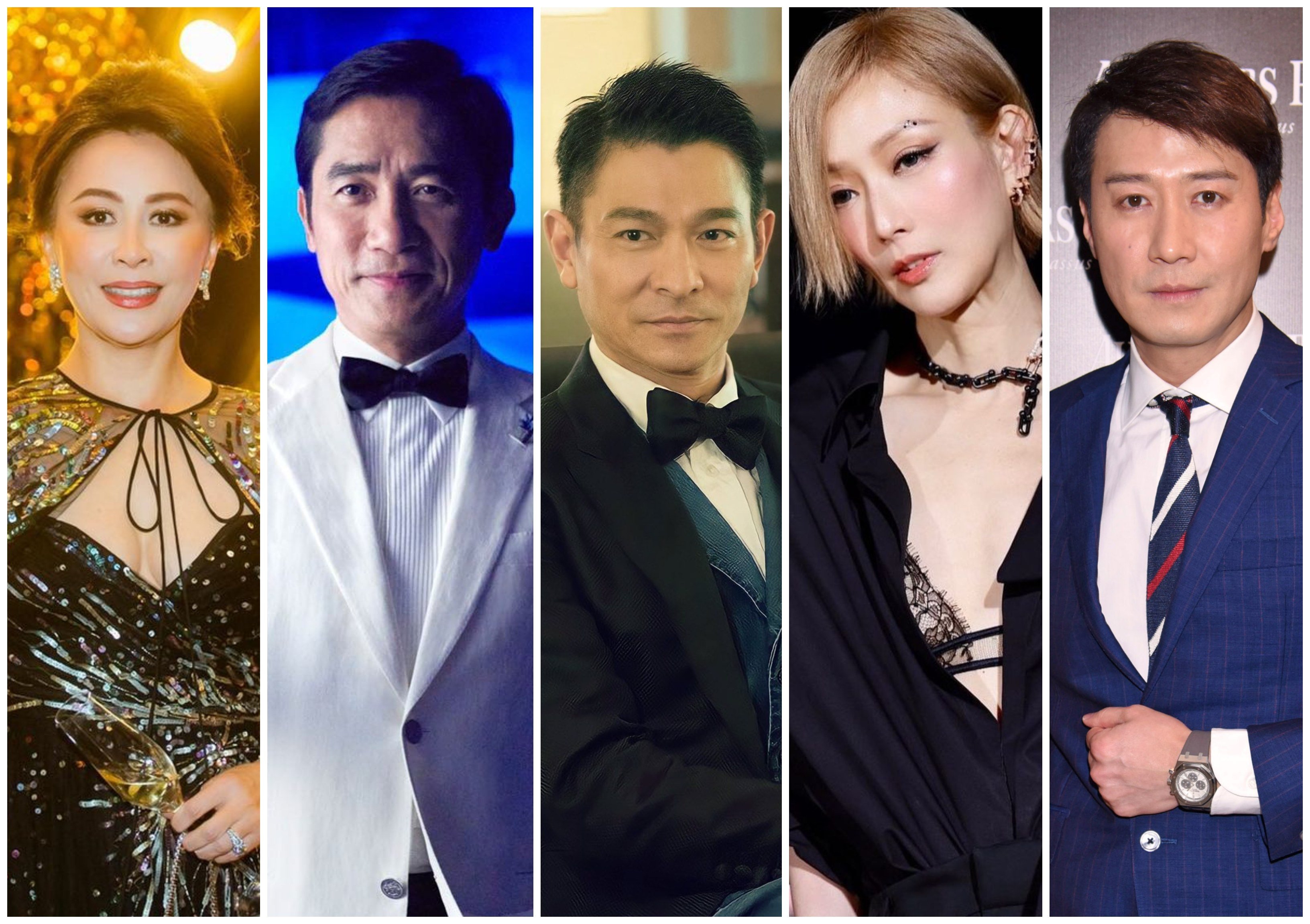 It’s been 20 years since Hong Kong’s Infernal Affairs film franchise hit the big screen ... so who’s the richest among cast members Carina Lau, Tony Leung, Andy Lau, Sammi Cheng and Leon Lai? Photos: AP; @tonyleung_official, @sammi_chengsauman, @carinalau1208/Instagram; SCMP