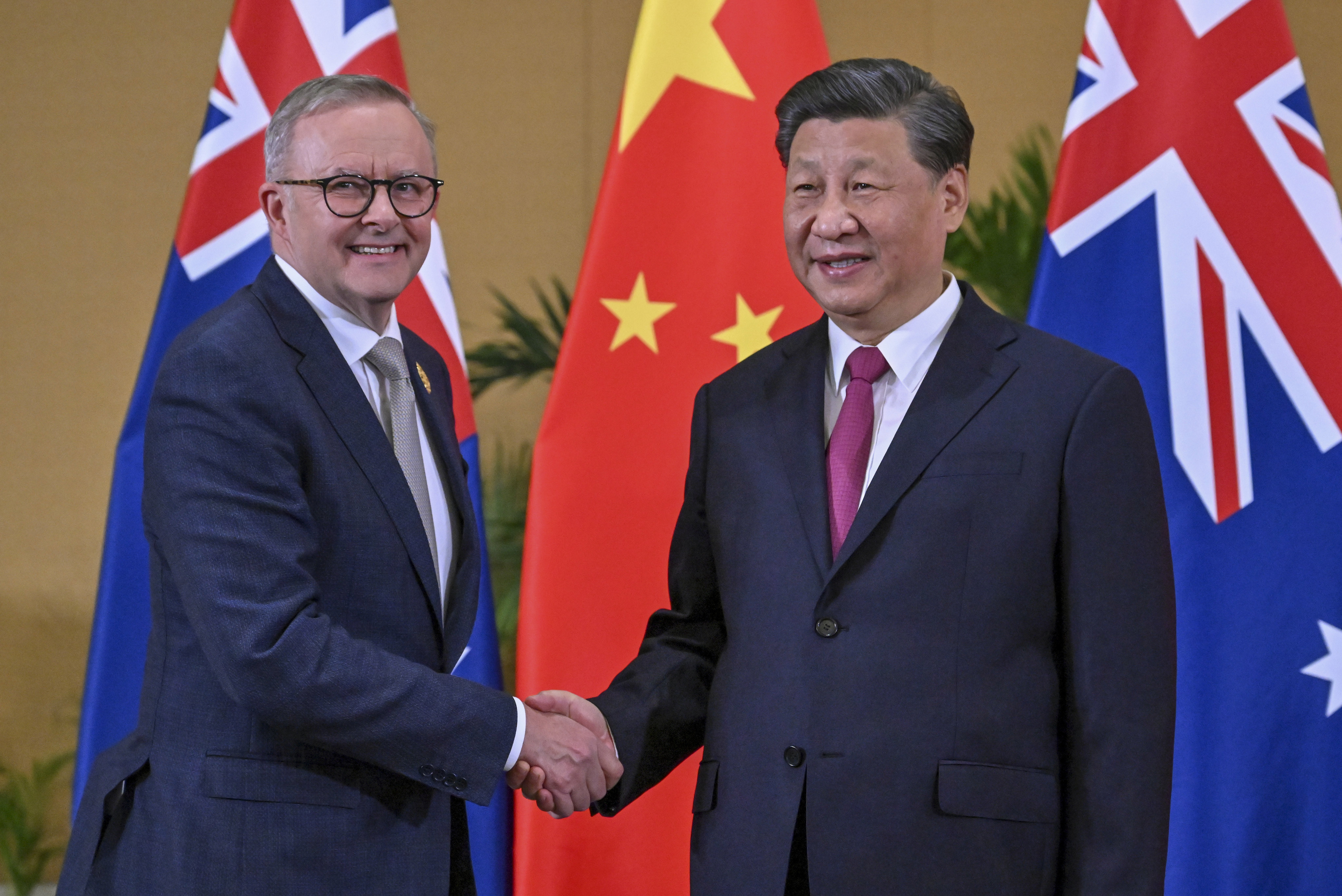 President Xi Jinping and met Australian Prime Minister Anthony Albanese last month in Indonesia. Photo: AP