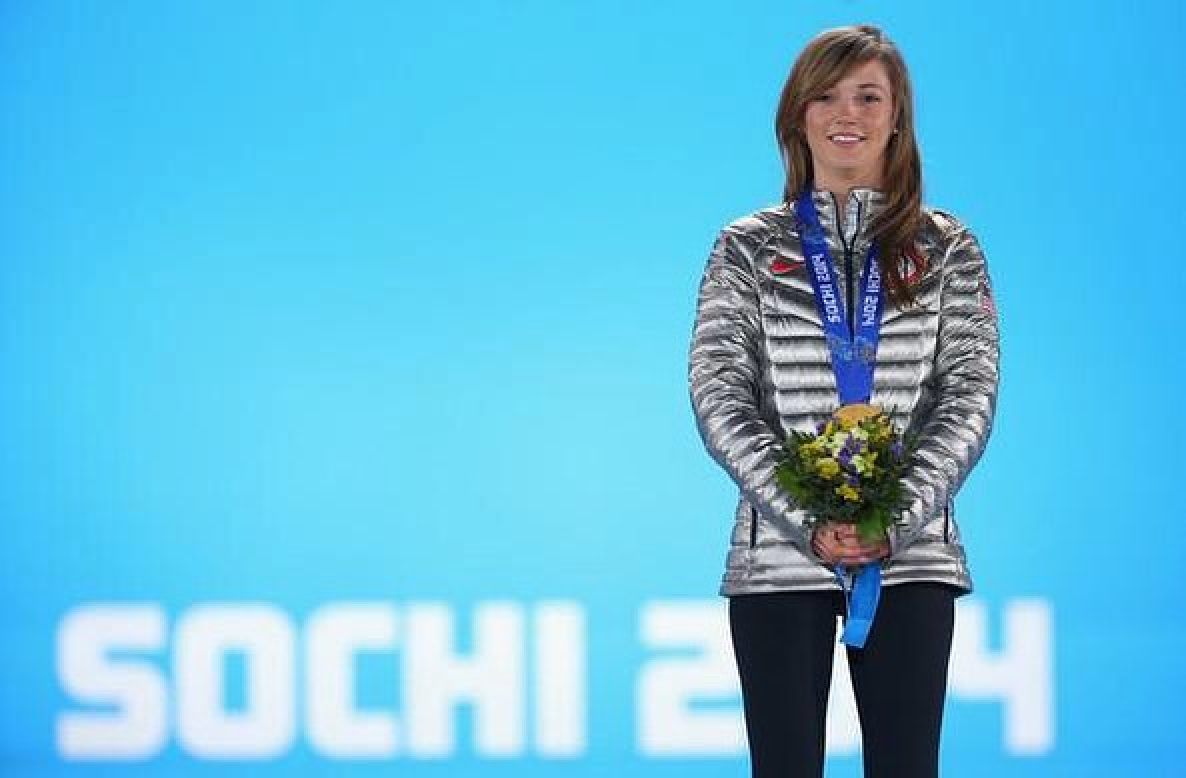 American snowboarder Kaitlyn Farrington won gold at the Sochi Winter Olympic Games in 2014. Photo: @kaitlynfarr/Instagram
