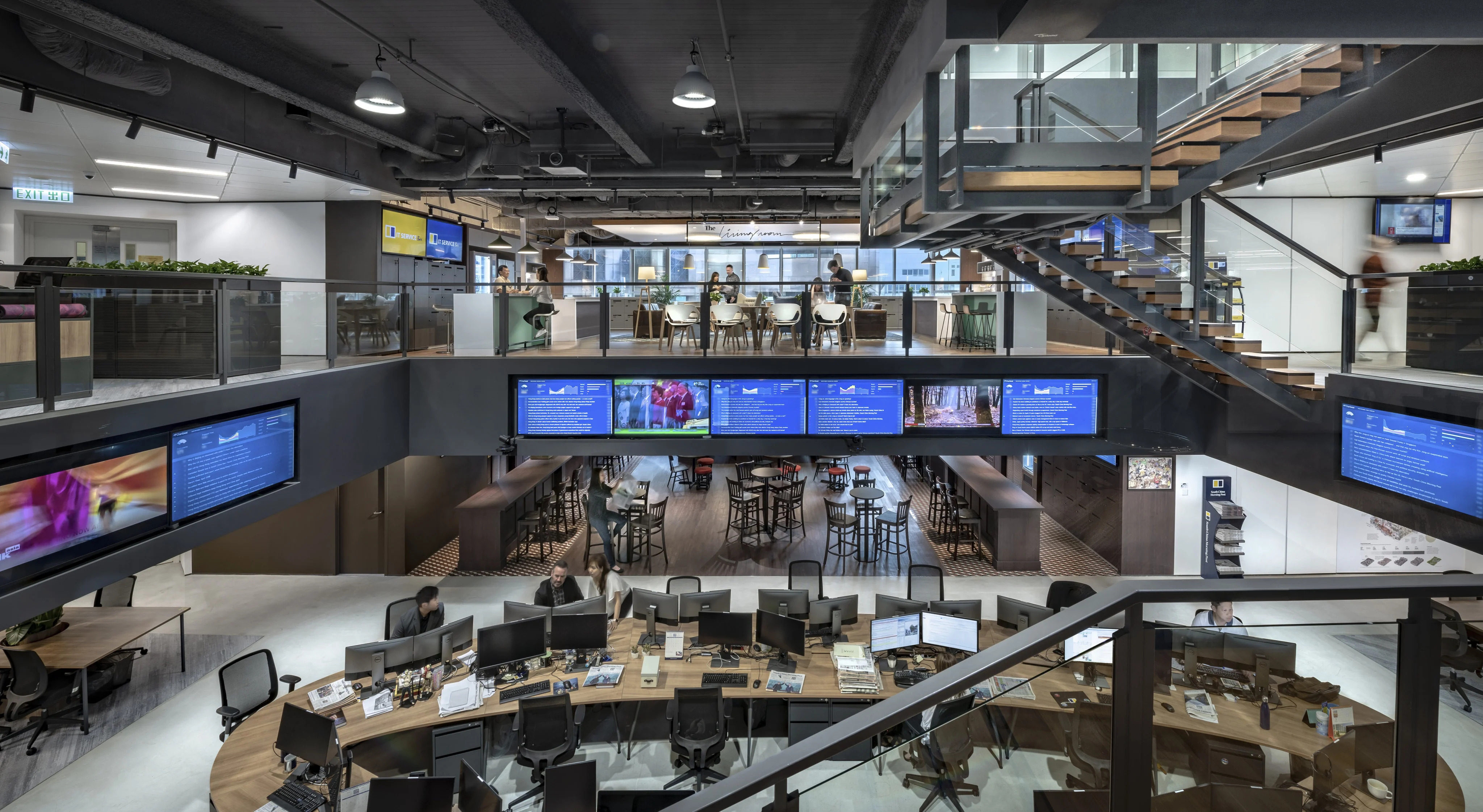 The South China Morning Post headquarters in Hong Kong’s Causeway Bay.