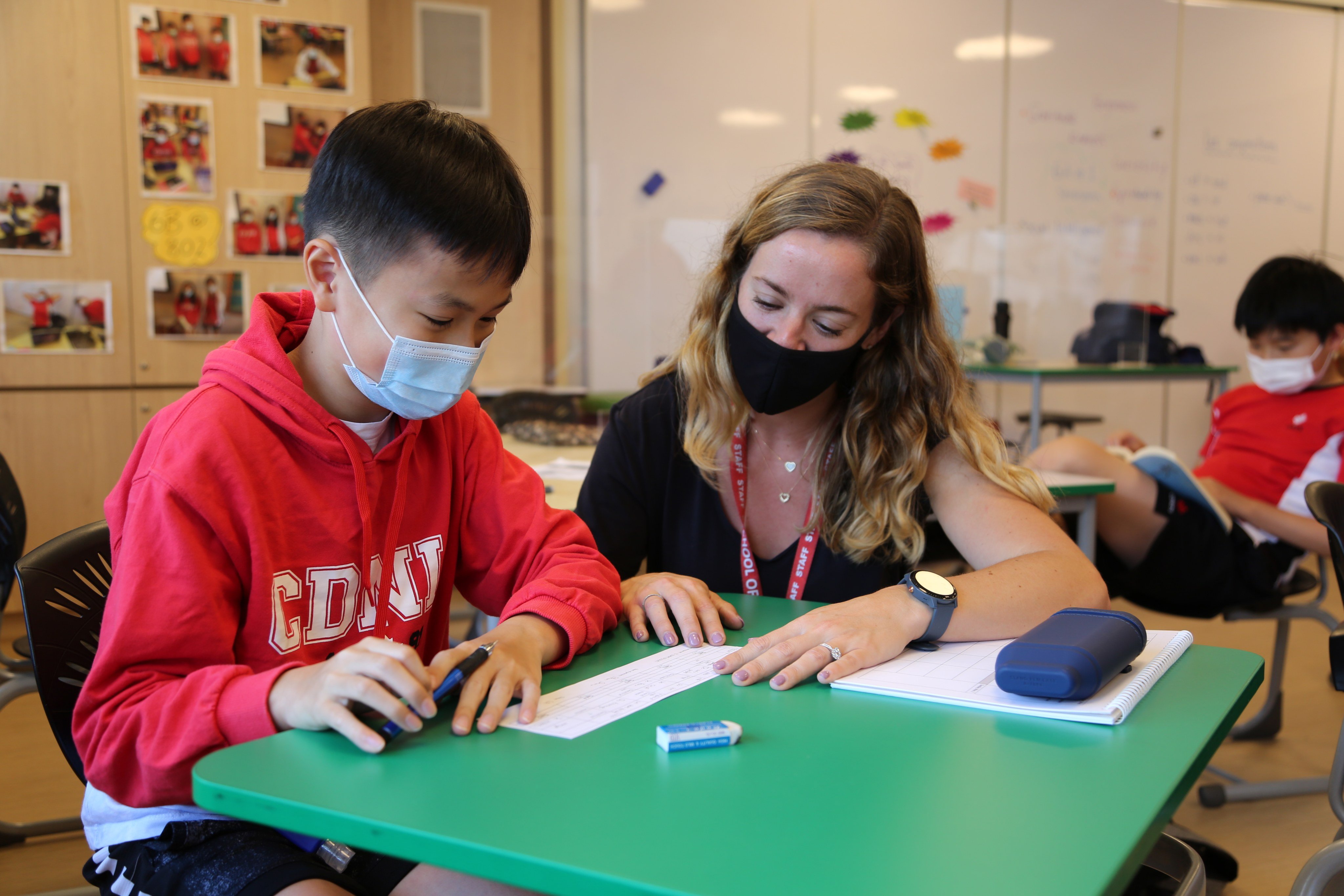 Language acquisition is always easier with a native speaker at hand. Photo: Canadian International School