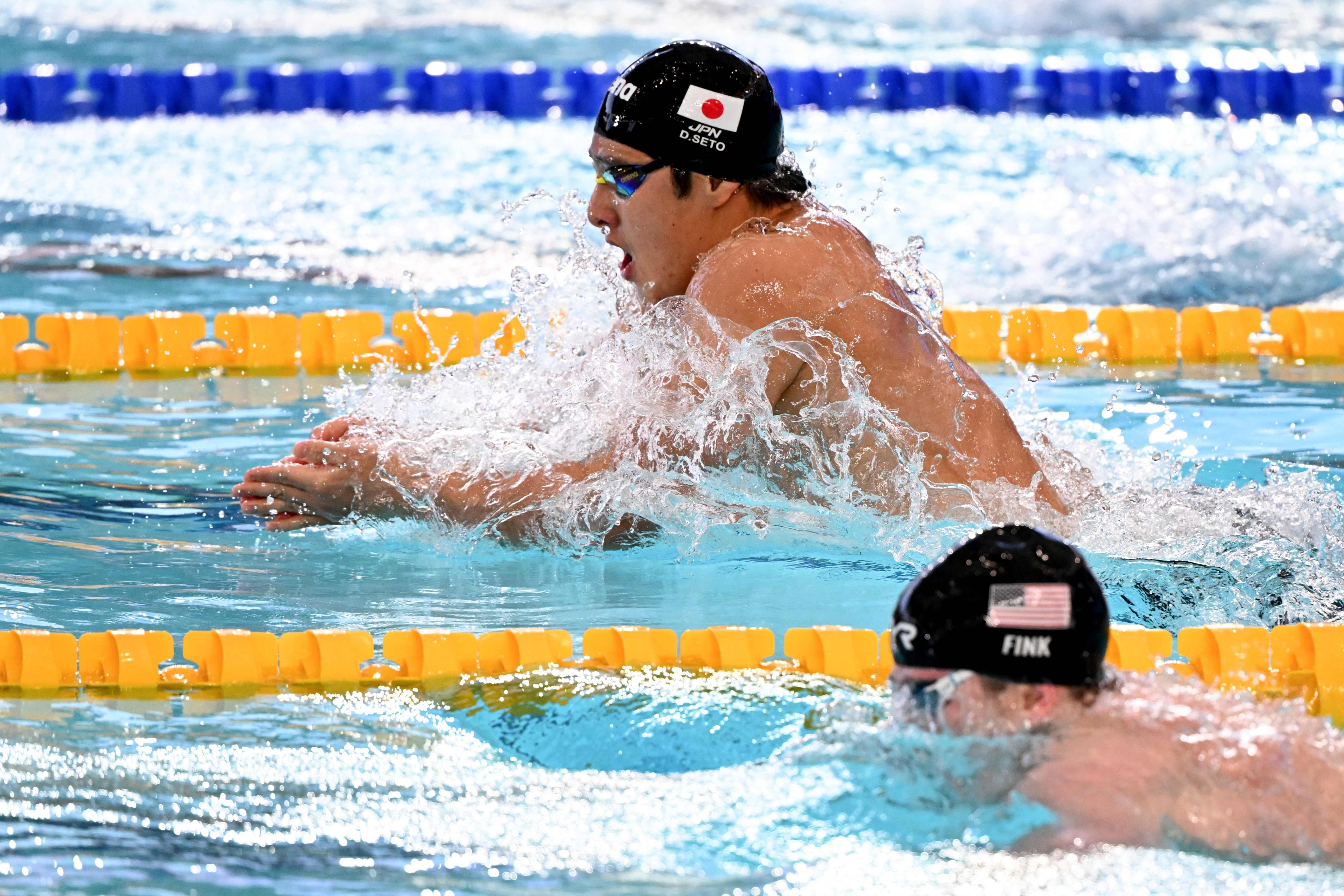 Daiya Seto of Japan claimed gold in the men’s men’s 200m breaststroke final. Photo: AFP