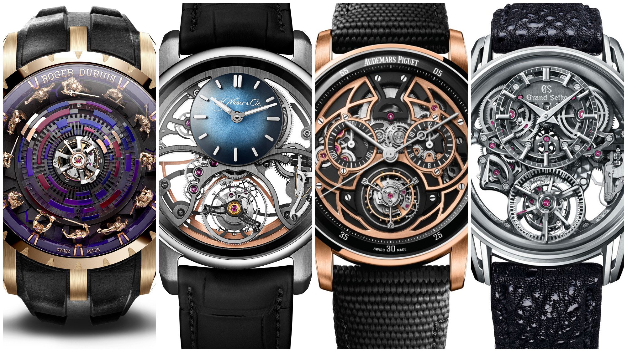 Read on to discover the most intricate watches of 2022 ... including these four stunning models. Photos: Handout