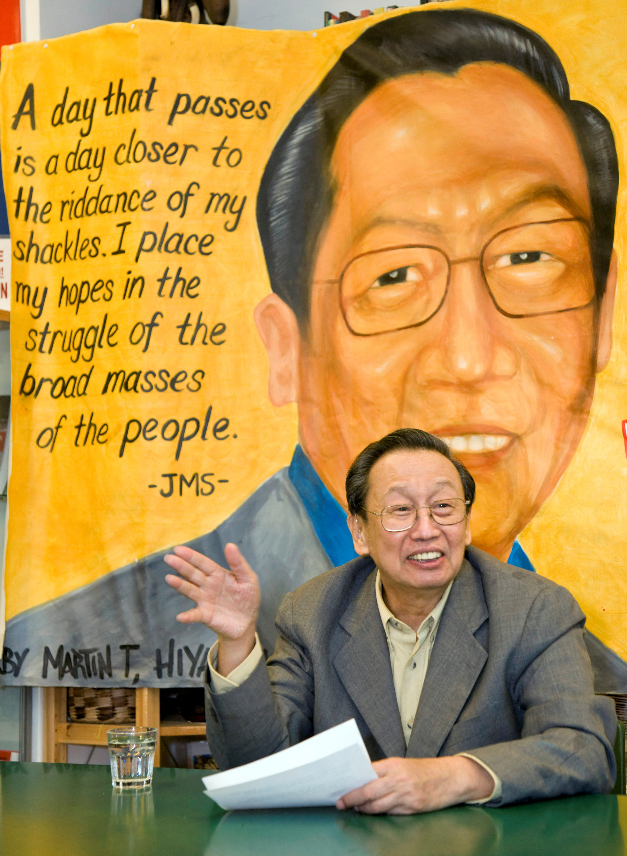 Jose Maria Sison, founder of the Philippine Communist Party, has died aged 83. Photo: Reuters