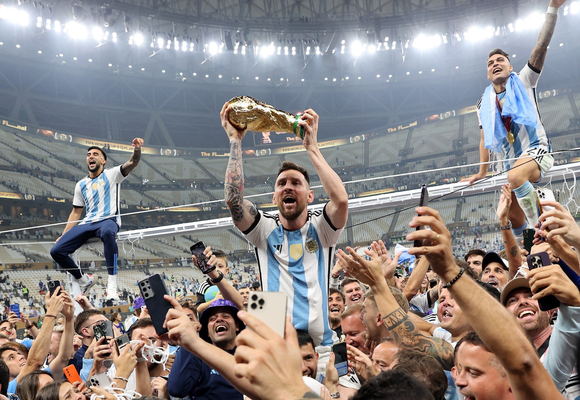 World Cup 2022: Argentina fans go crazy for World Cup tattoos, paying  tribute to the national team's victory