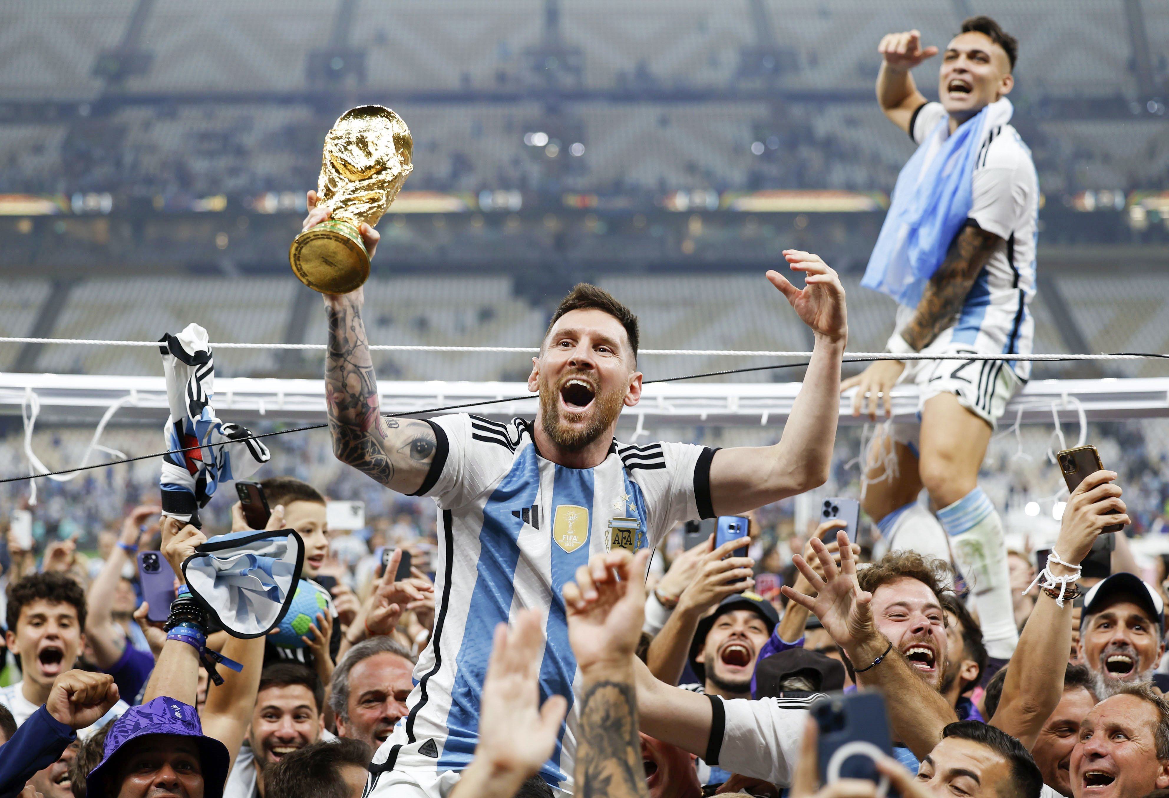 FIFA World Cup on X: The #FIFAWorldCup Champions club has a glorious new  entrant 🇦🇷 🏆 Lionel Messi's Argentina!  / X