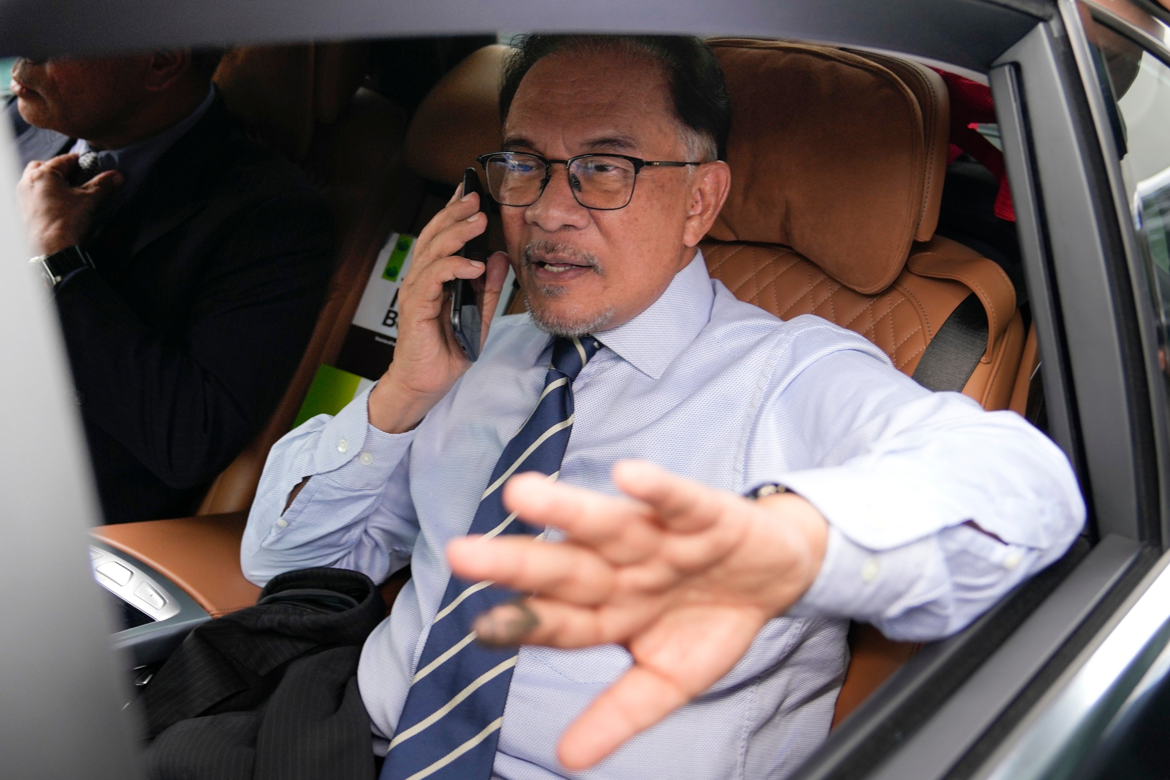 In the defamation lawsuit, Anwar said Muhyiddin’s remarks in a December 5 election campaign speech for the Padang Serai parliamentary seat were untrue. Photo: AP