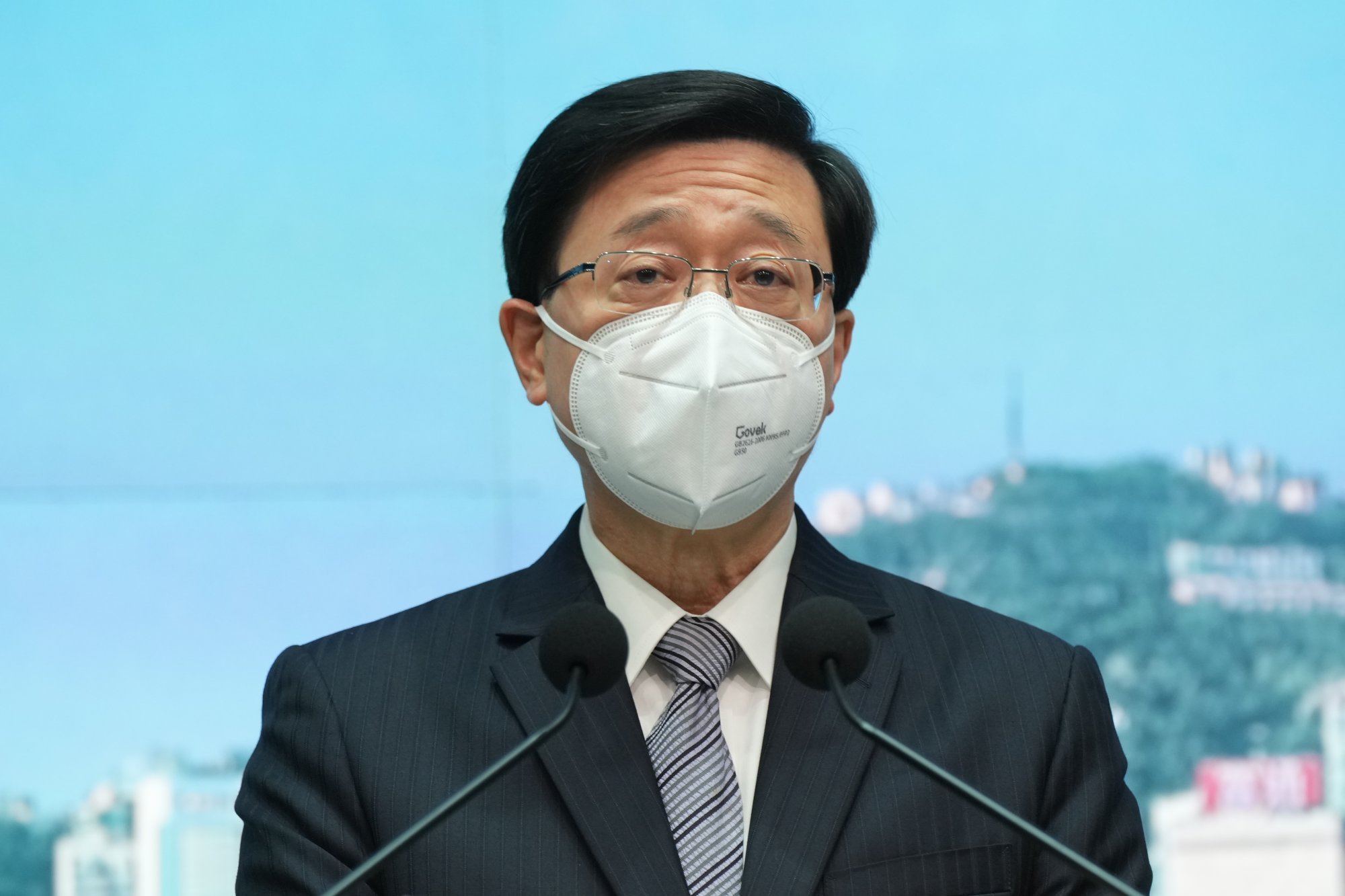 Chief Executive John Lee is in Beijing for a duty visit. Photo: Sam Tsang