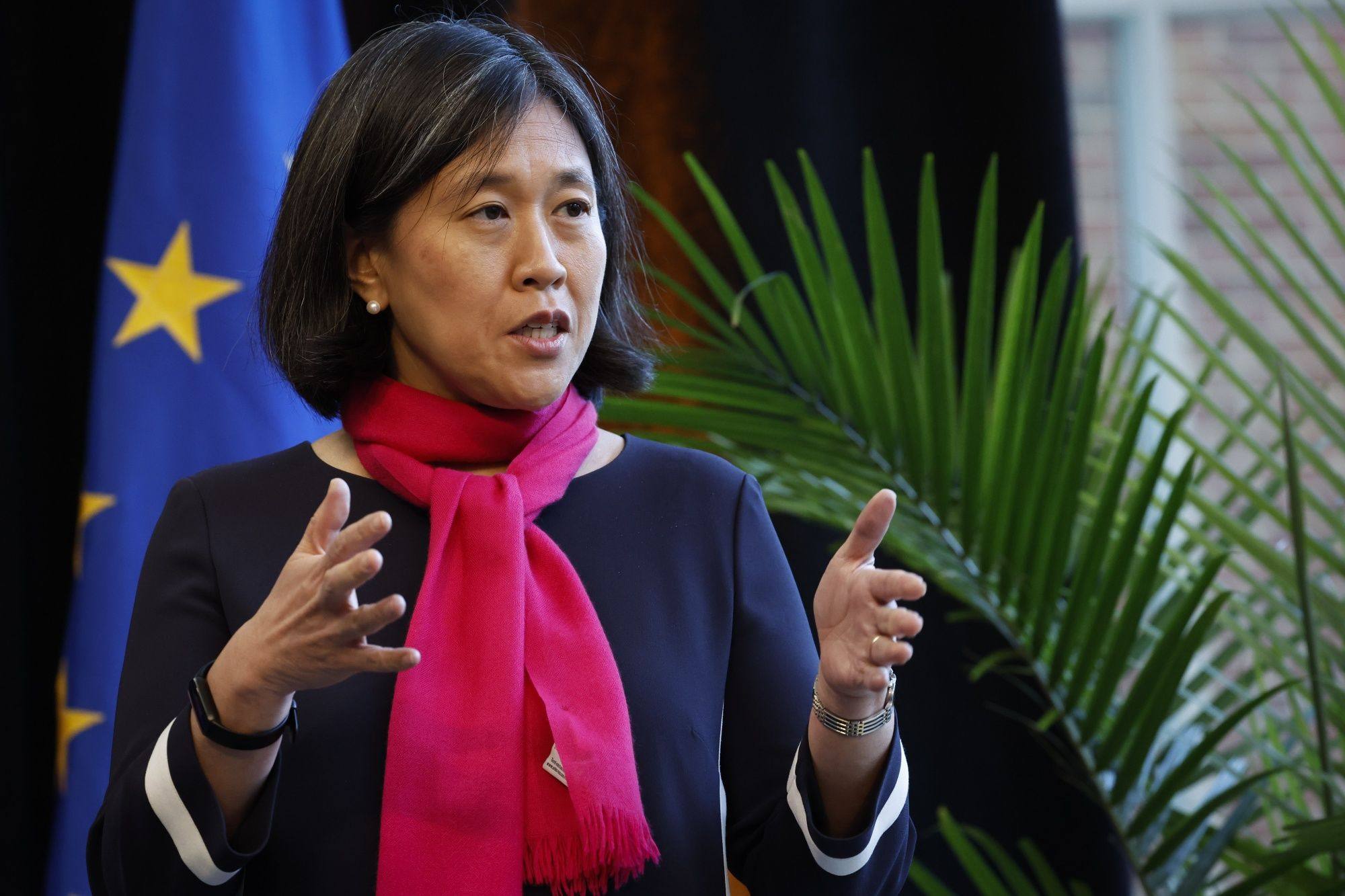 US Trade Representative Katherine Tai criticised an earlier WTO ruling on tariffs last week, saying it overstepped its authority by “creating requirements ... for what is or is not a national-security decision”. Photo: Bloomberg
