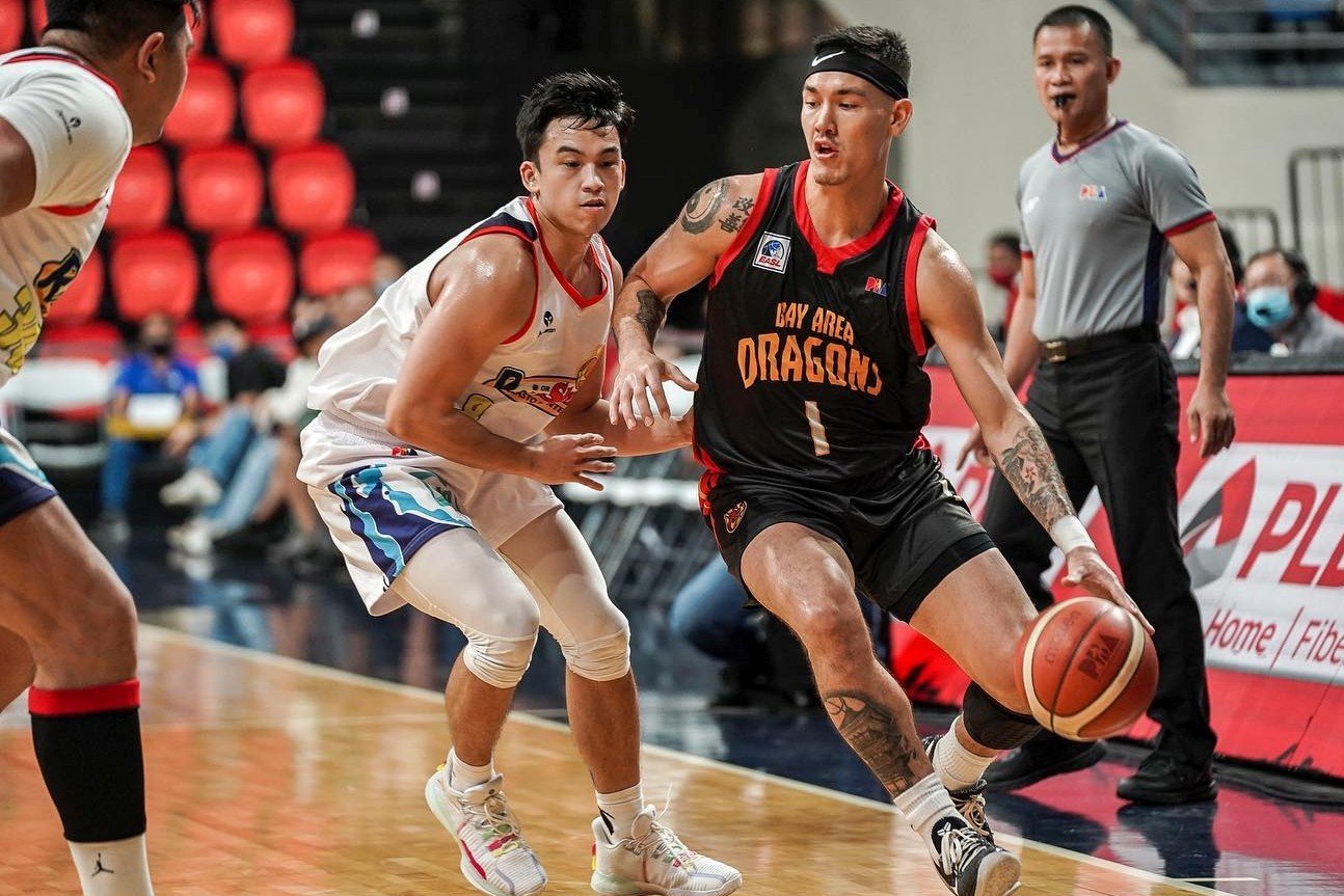 Glen Yang (right) in action for Hong Kong franchise the Bay Area Dragons. Photo: EASL