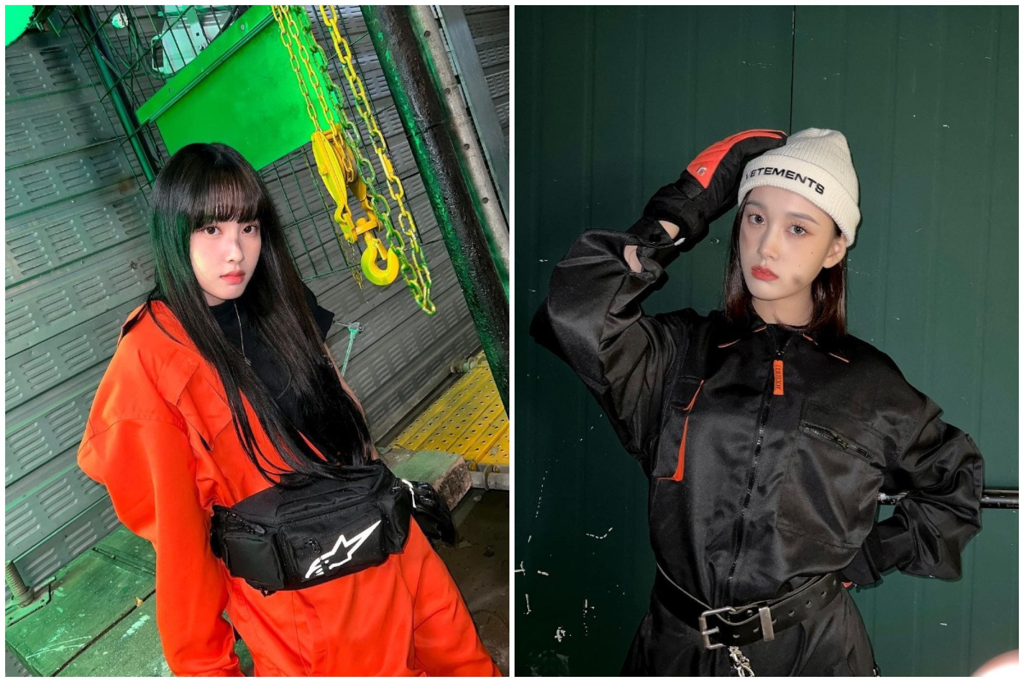 Yoon and J from StayC decided to quit school. Photo: @stayc_highup/Instagram