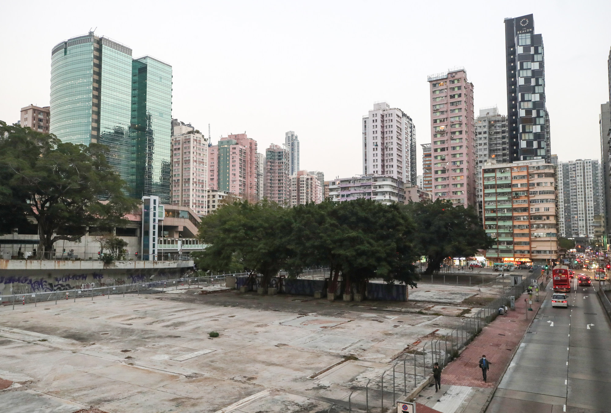 Hong Kong government tightens residential land supply amid faltering ...