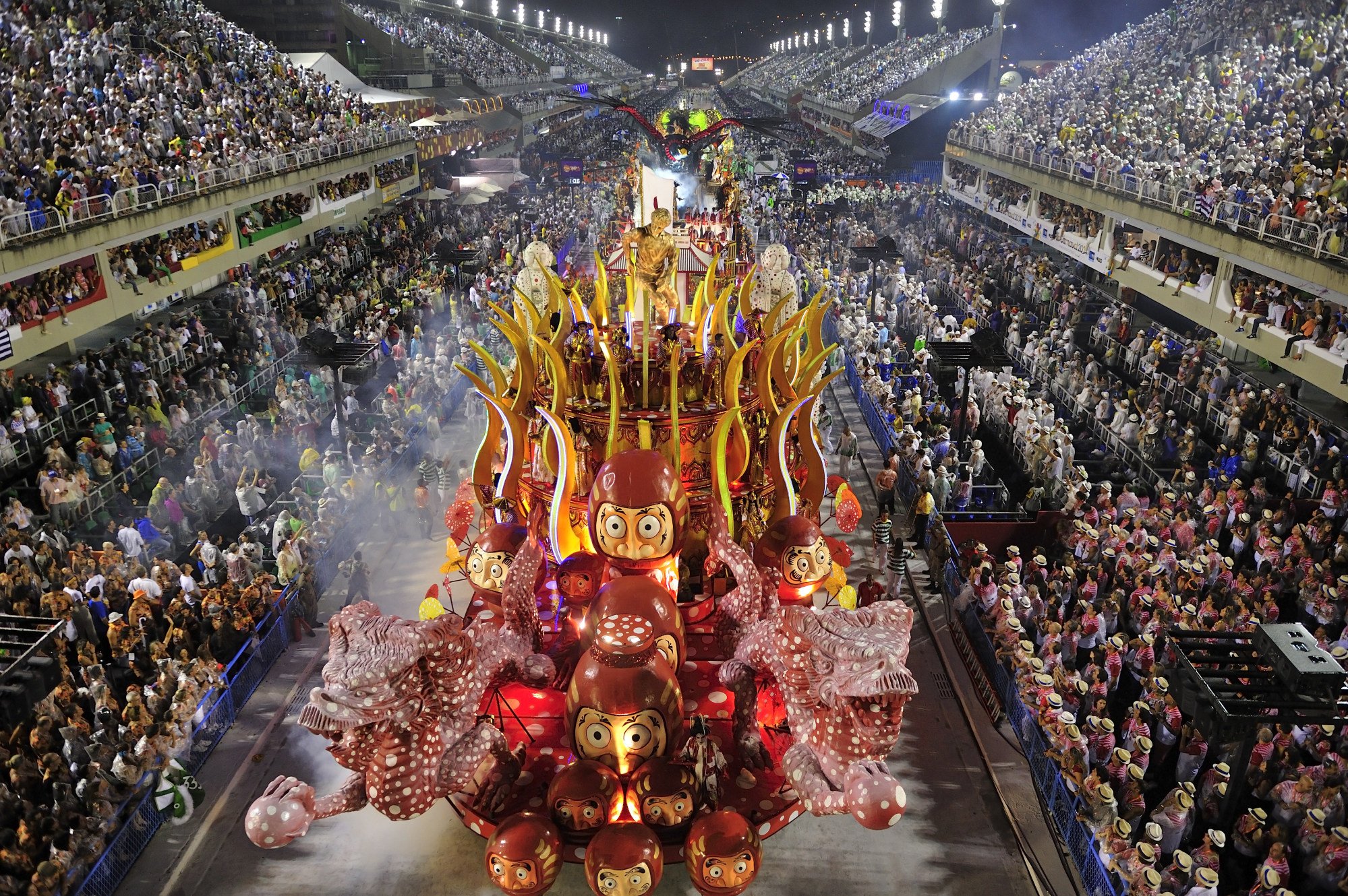 Rooms need to be booked months in advance for the Rio Carnival, in Brazil. Photo: Shutterstock