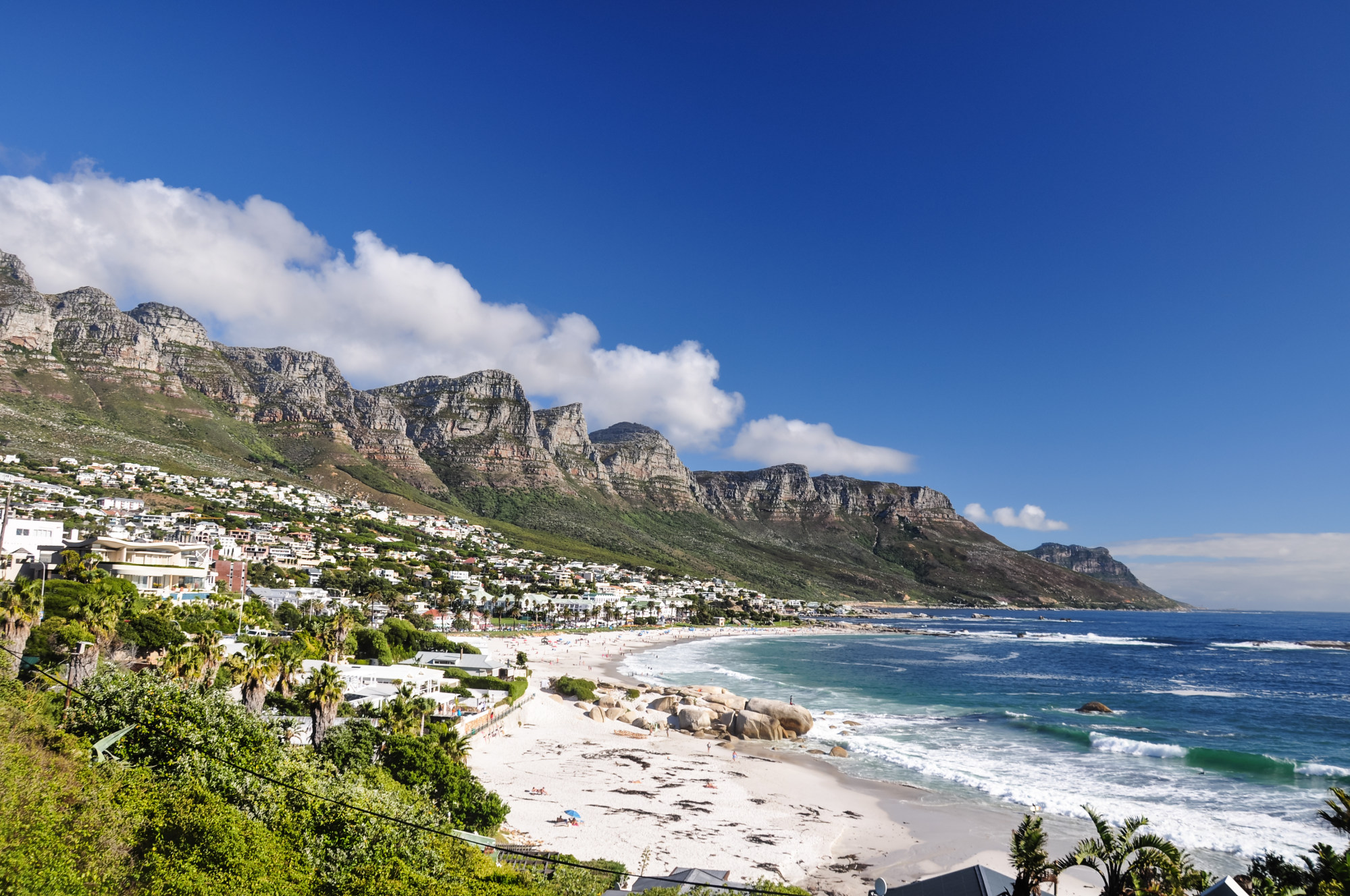 Camps Bay in Cape Town. Photo: Shutterstock