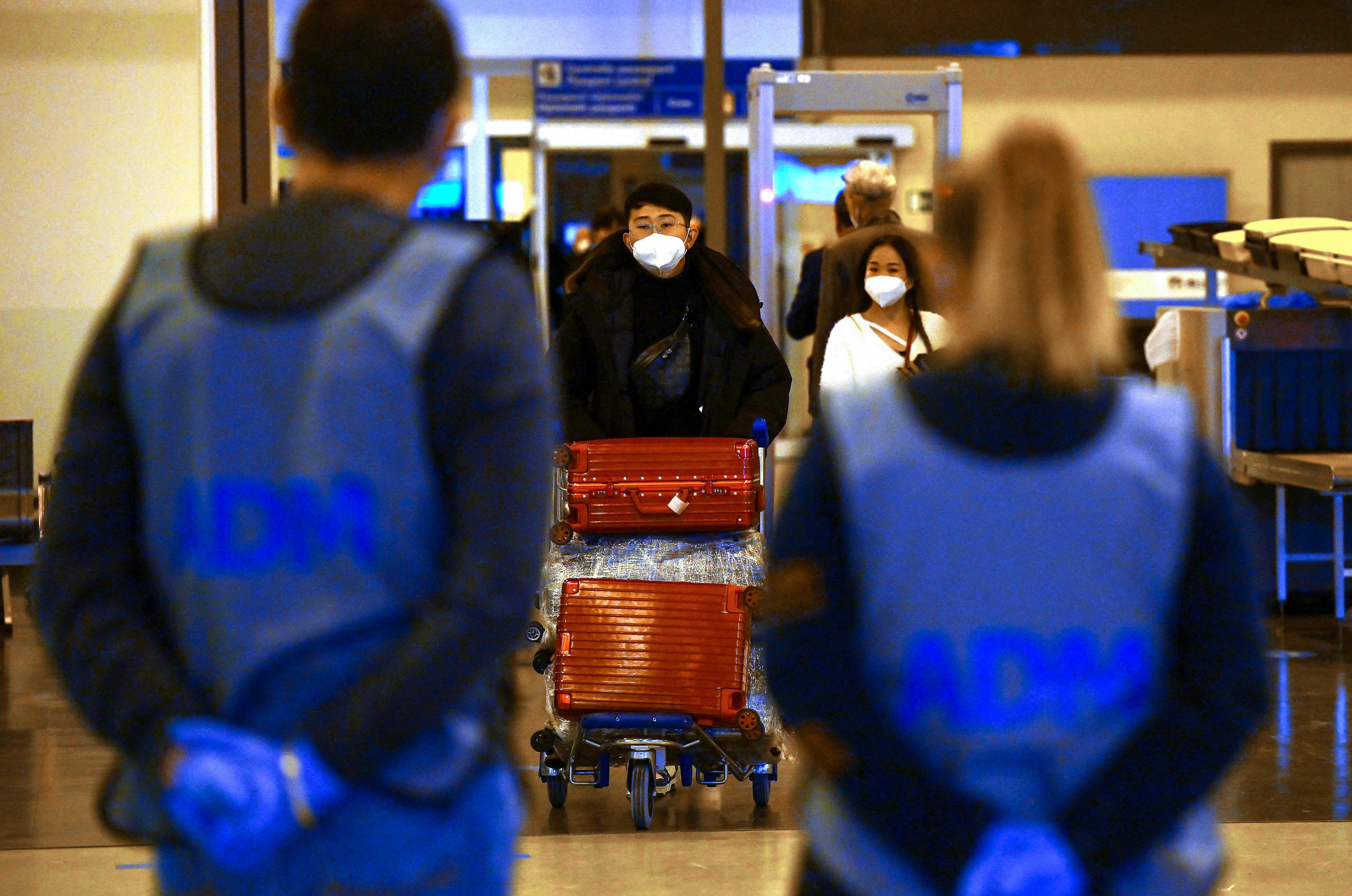 Italy was the first European country to impose restrictions on travellers from China. Photo: AFP