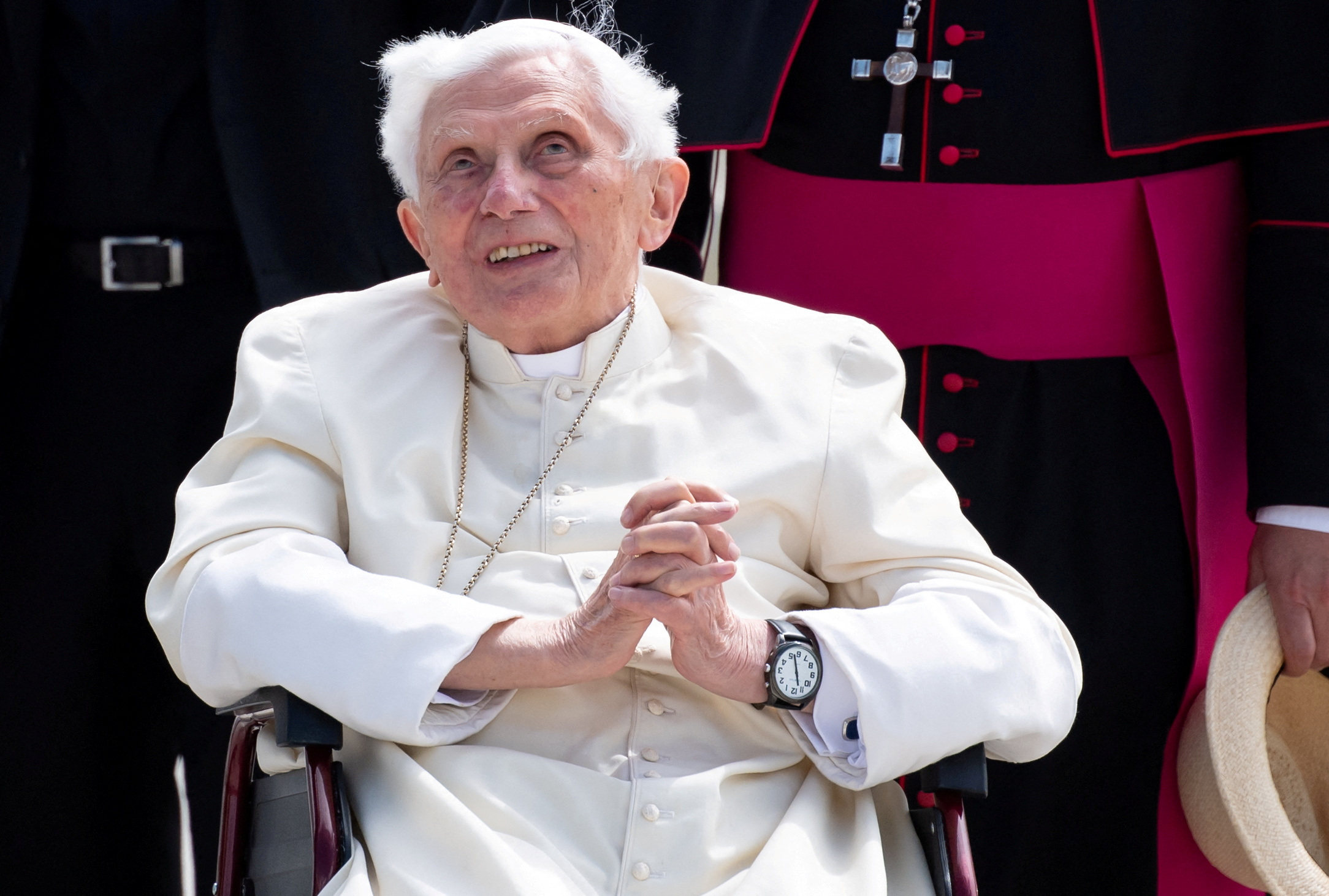 Former Pope Benedict XVI has died aged 95. Photo: Reuters