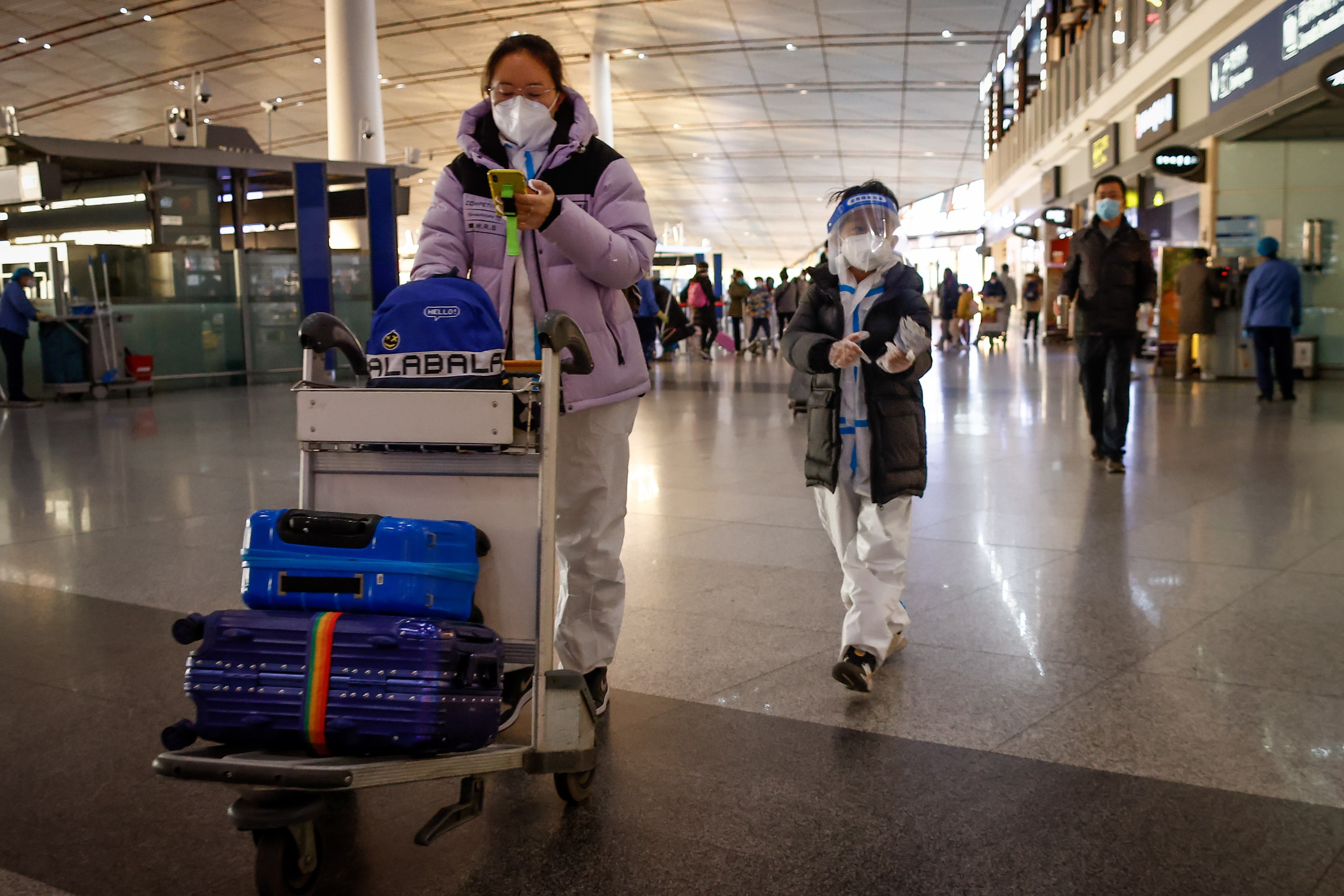 The new restrictions on travellers from China include mandatory Covid-19 tests, in-flight masking and even blanket bans on arrivals. Photo: EPA-EFE