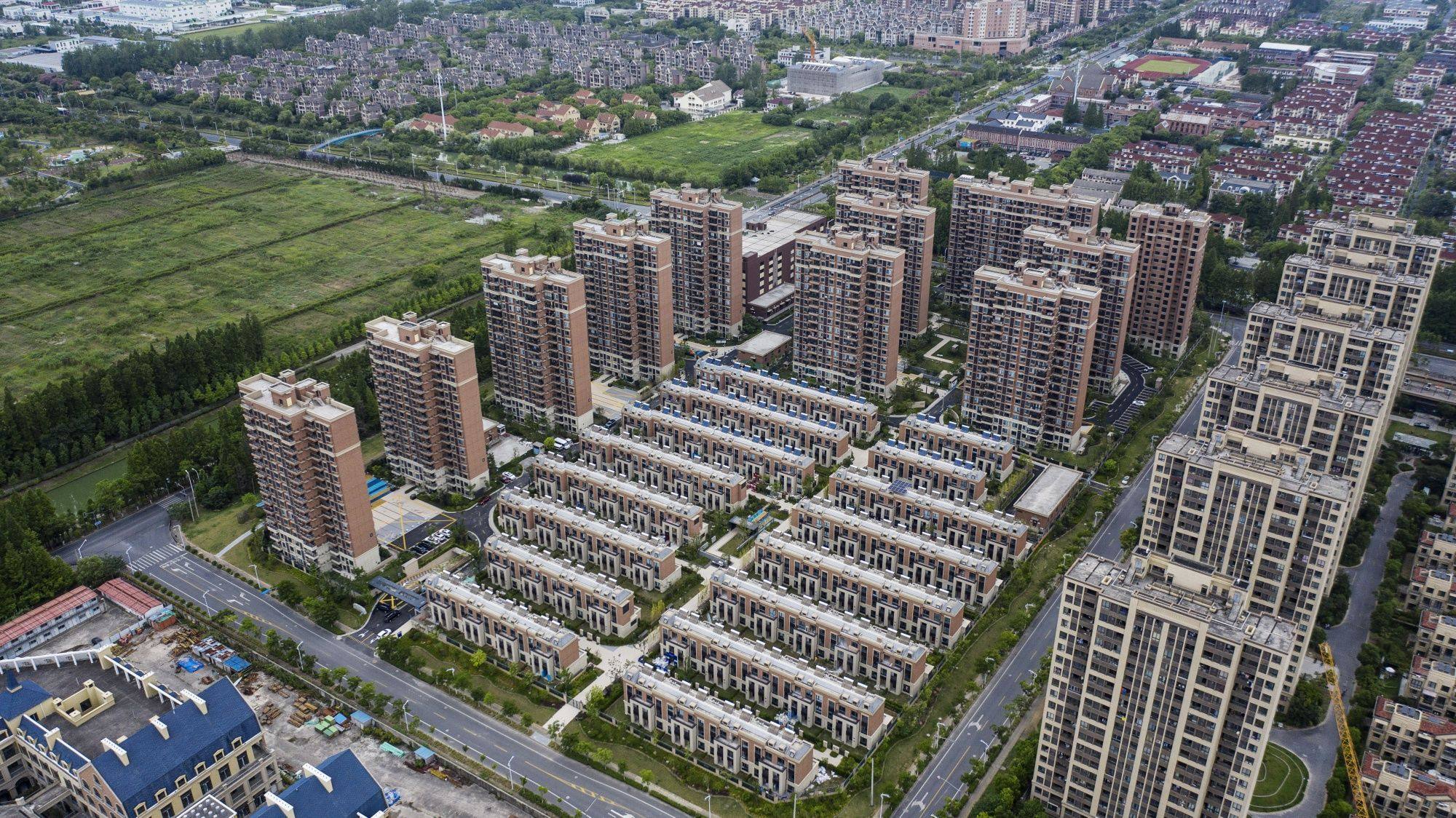 Country Garden’s Fengming Haishang development in Shanghai. Country Garden managed the most sales in 2022. Photo: Bloomberg