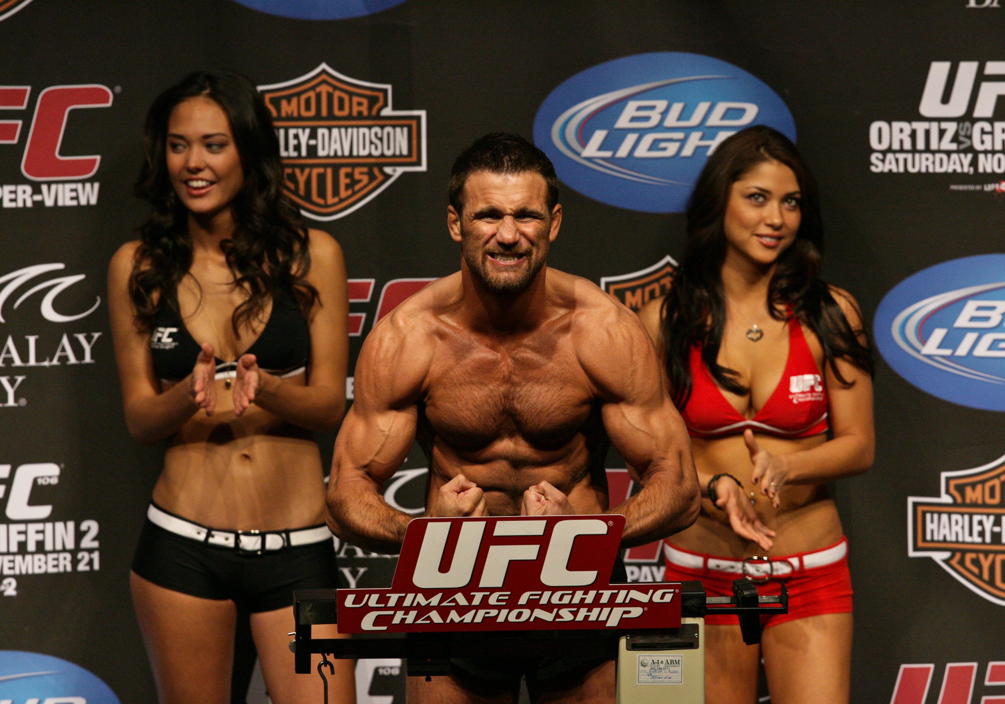 Phil Baroni poses for the fans during the UFC 106 weigh-in at the Mandalay Bay Events Center in Las Vegas, Nevada. Photo: Getty Images