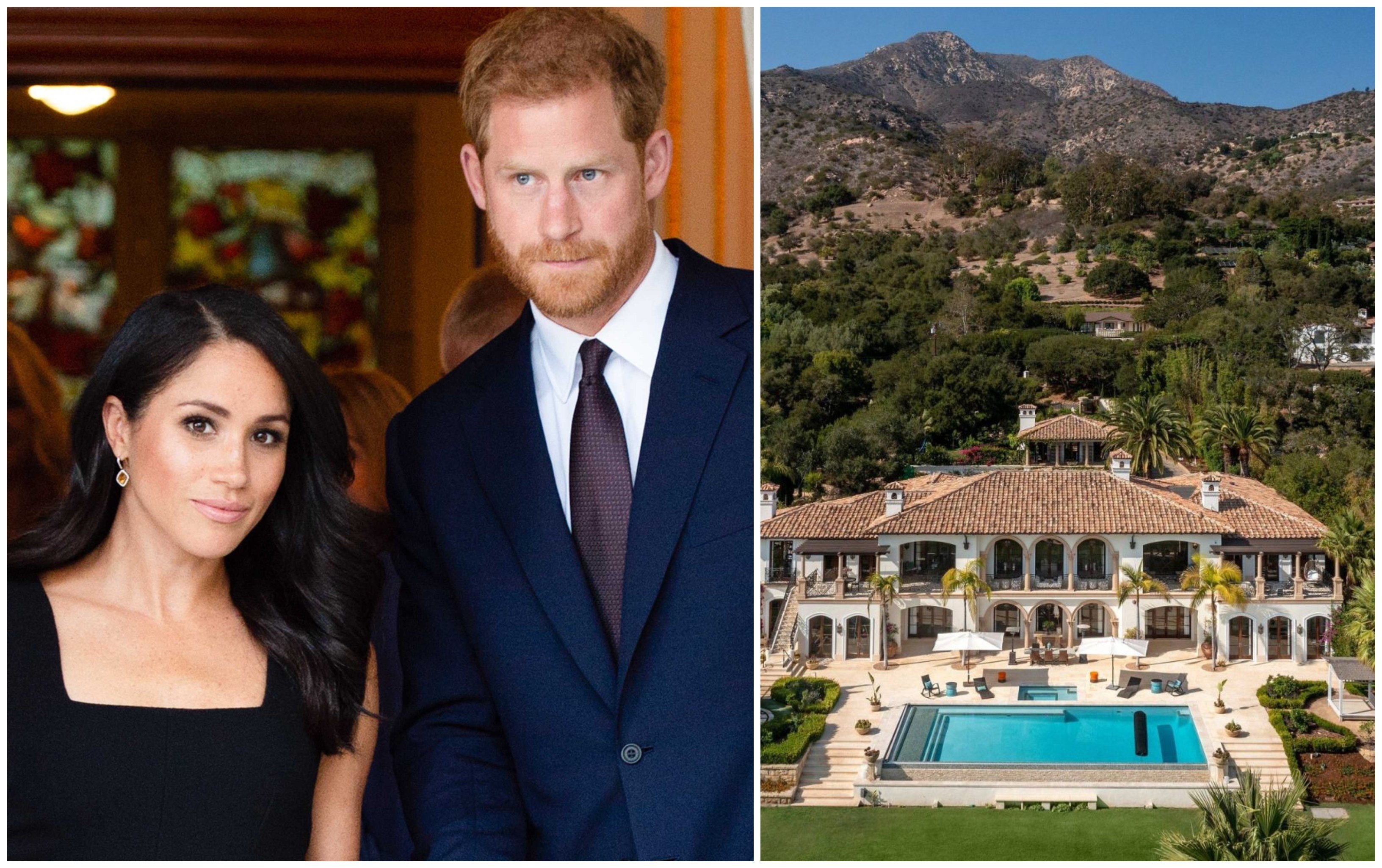 The Sussexes’ mansion, seen on Netflix’s Harry & Meghan docuseries, is now listed for sale... take a peek inside their picturesque Montecito home. Photos: WireImage, Top Ten Real Estate Deals
