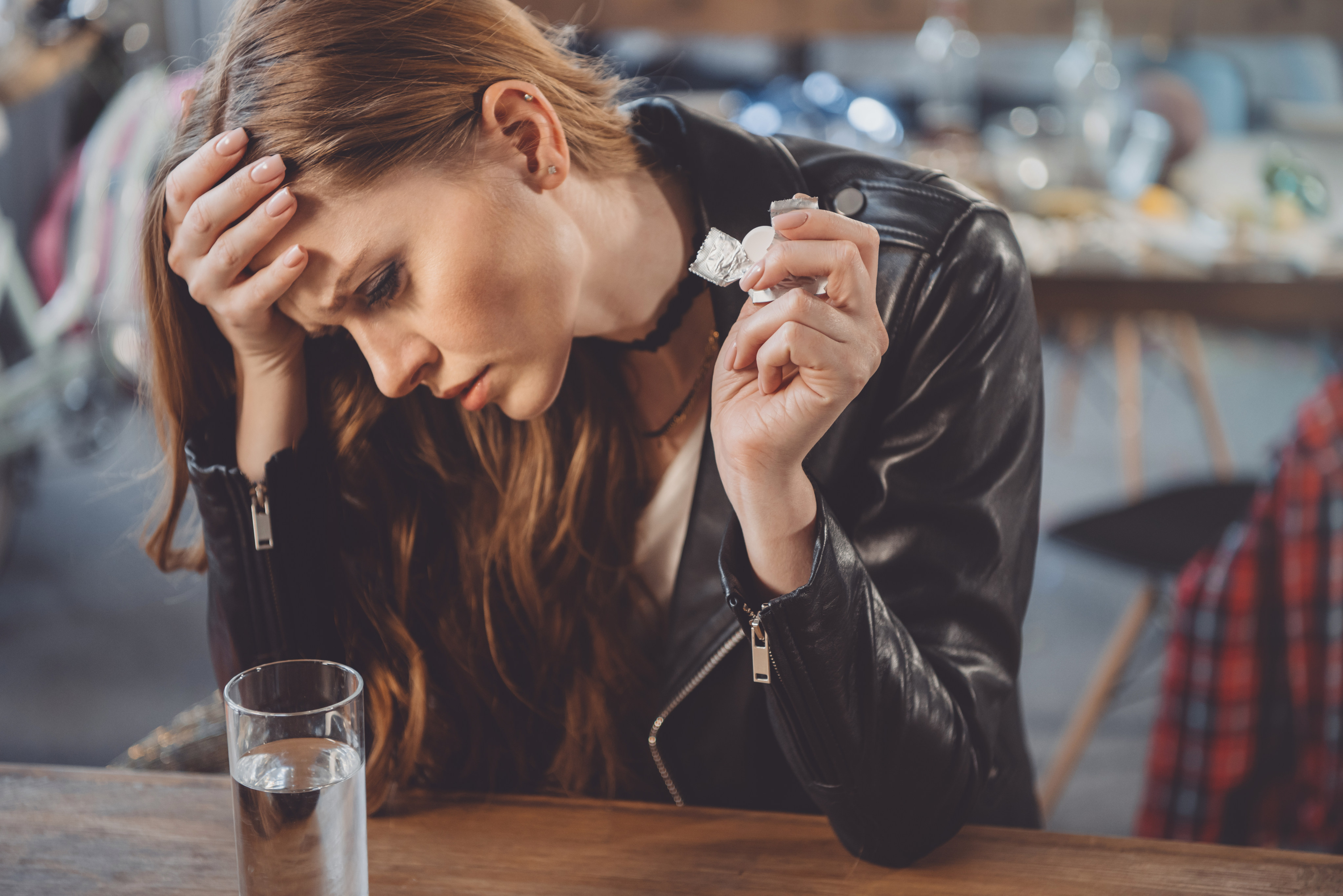 Feeling anxious and hung over after a night of heavy drinking? You may be experiencing “hangxiety” – a roller coaster of emotions as your brain and body recalibrate. Photo: Shutterstock