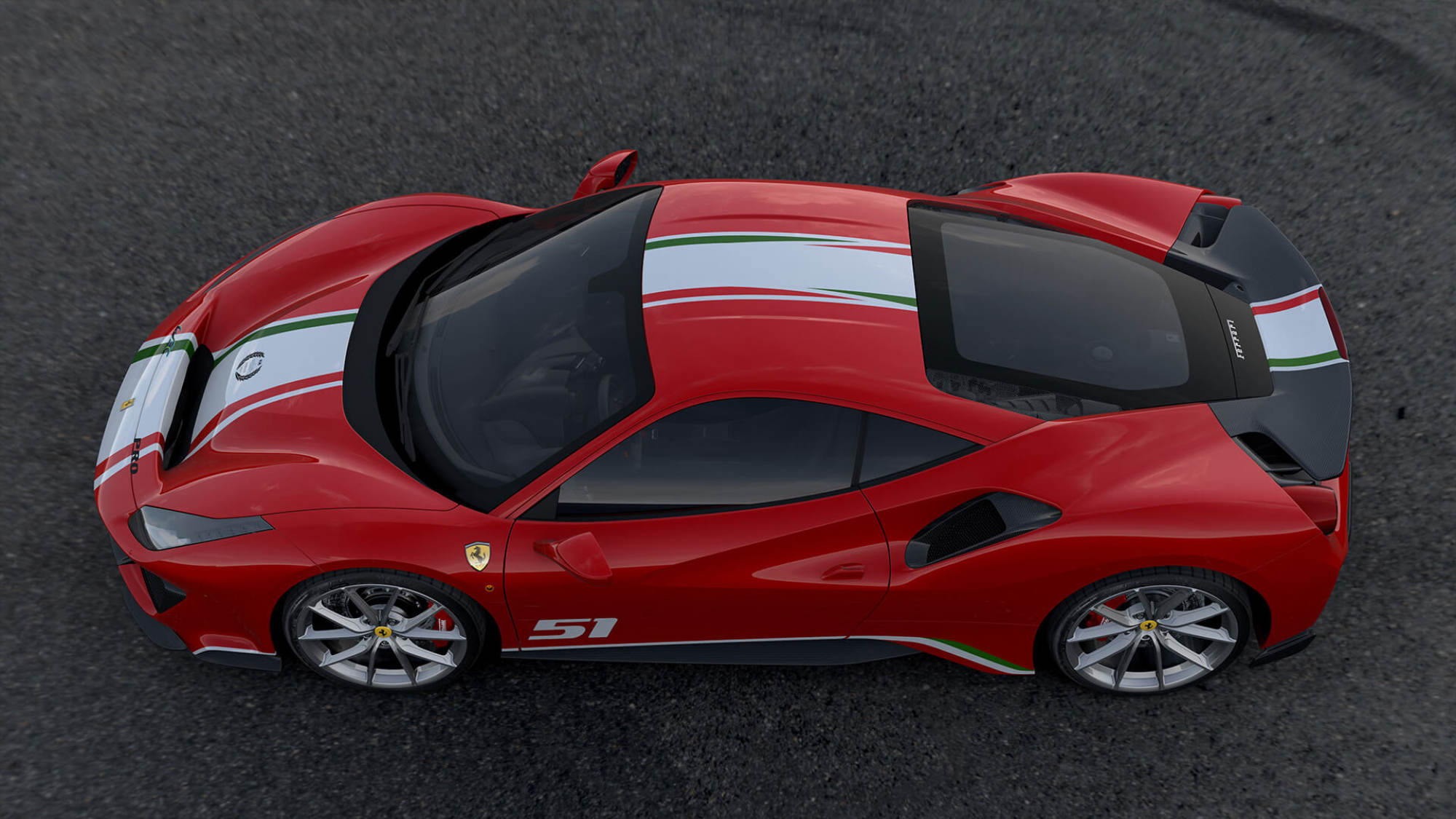 El Ferrari 488 Pista.  Foto: Ferrari