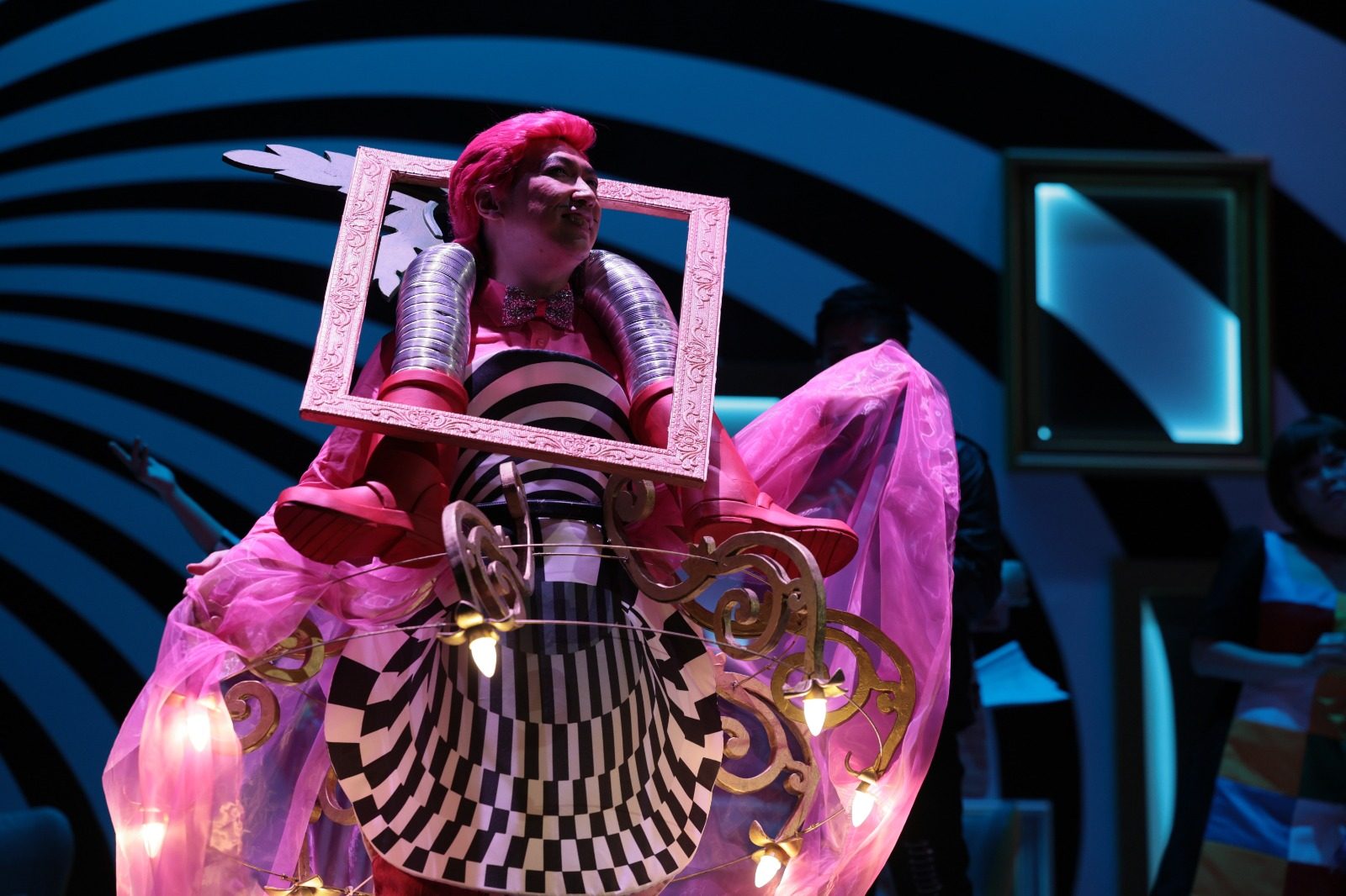 Baritone Sammy Chien as the impresario in Hong Kong Grand Opera’s production of “L’impresario in Angustie”. Photo: Keith Hiro