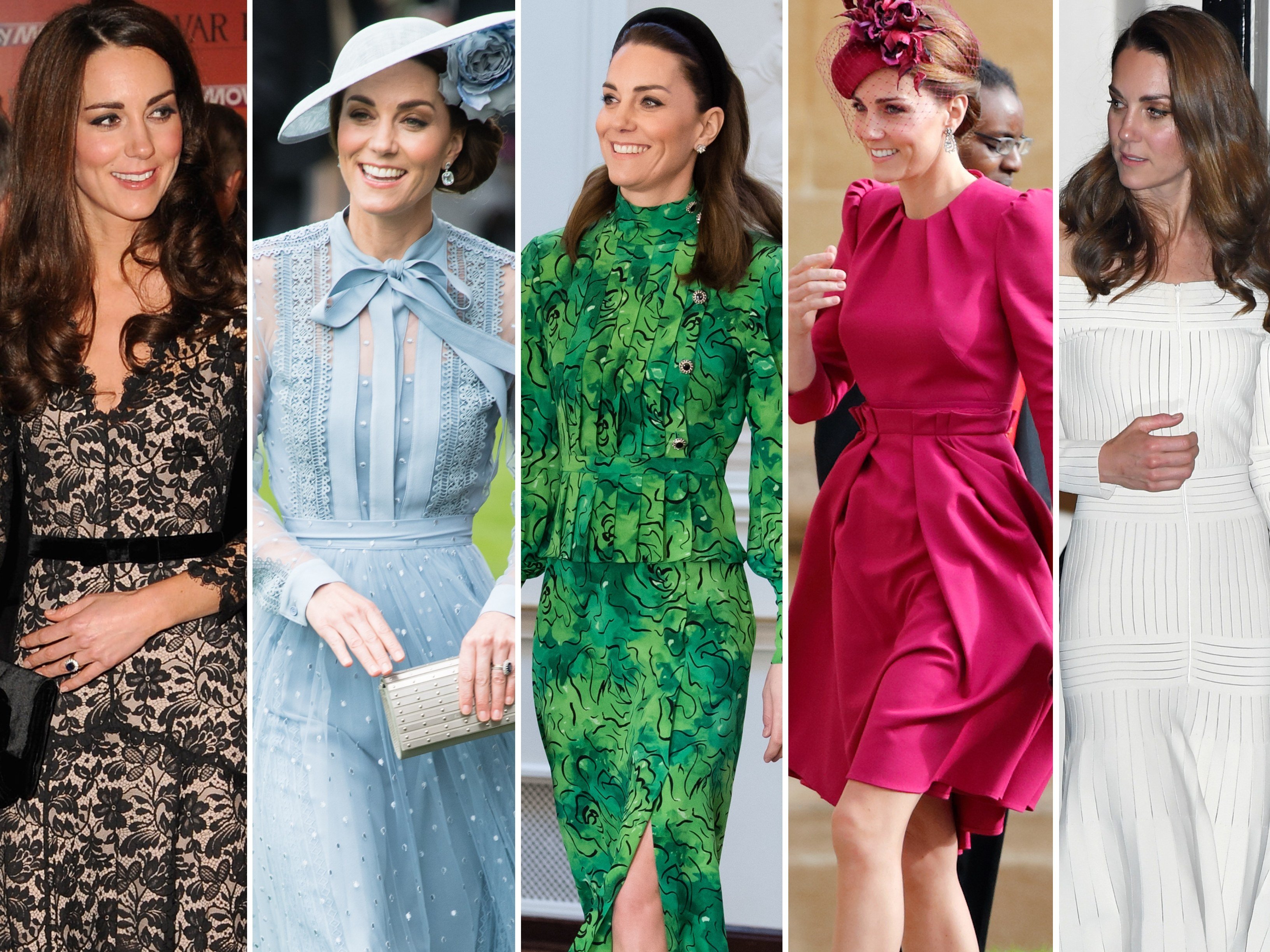 Hip hip hooray for Kate Middleton’s ever-stylish fashion looks as the Princess of Wales turned 41. Photos: Getty
