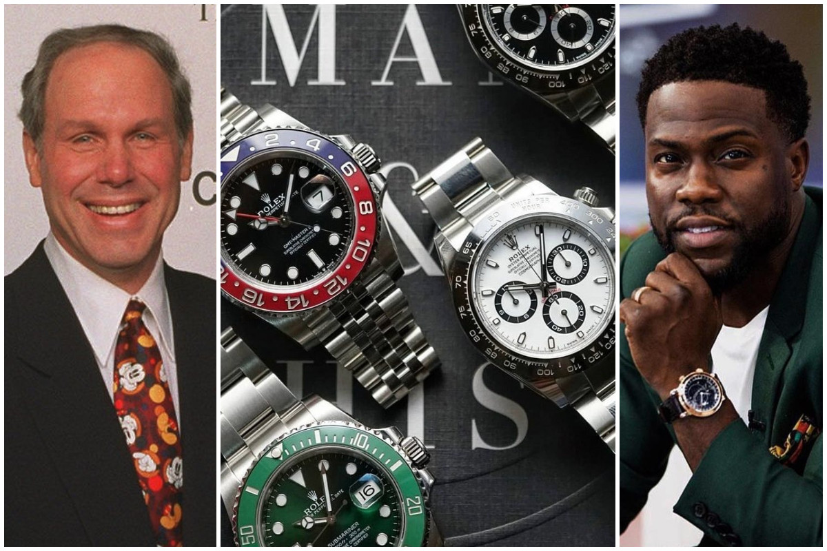 Celebrities like former Disney President Michael Ovitz (left) and actor and comedian Kevin Hart are backing US online watch reseller Bezel. Photos: AP, Jomashop, @kevinhart4real/Instagram