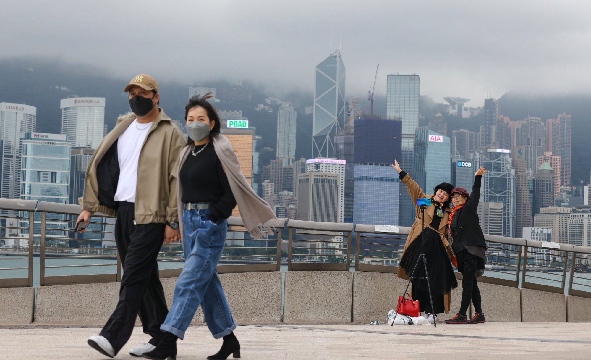 Tourist hotspots are still a little quiet as the city waits for visitors from mainland China to arrive. Photo: May Tse