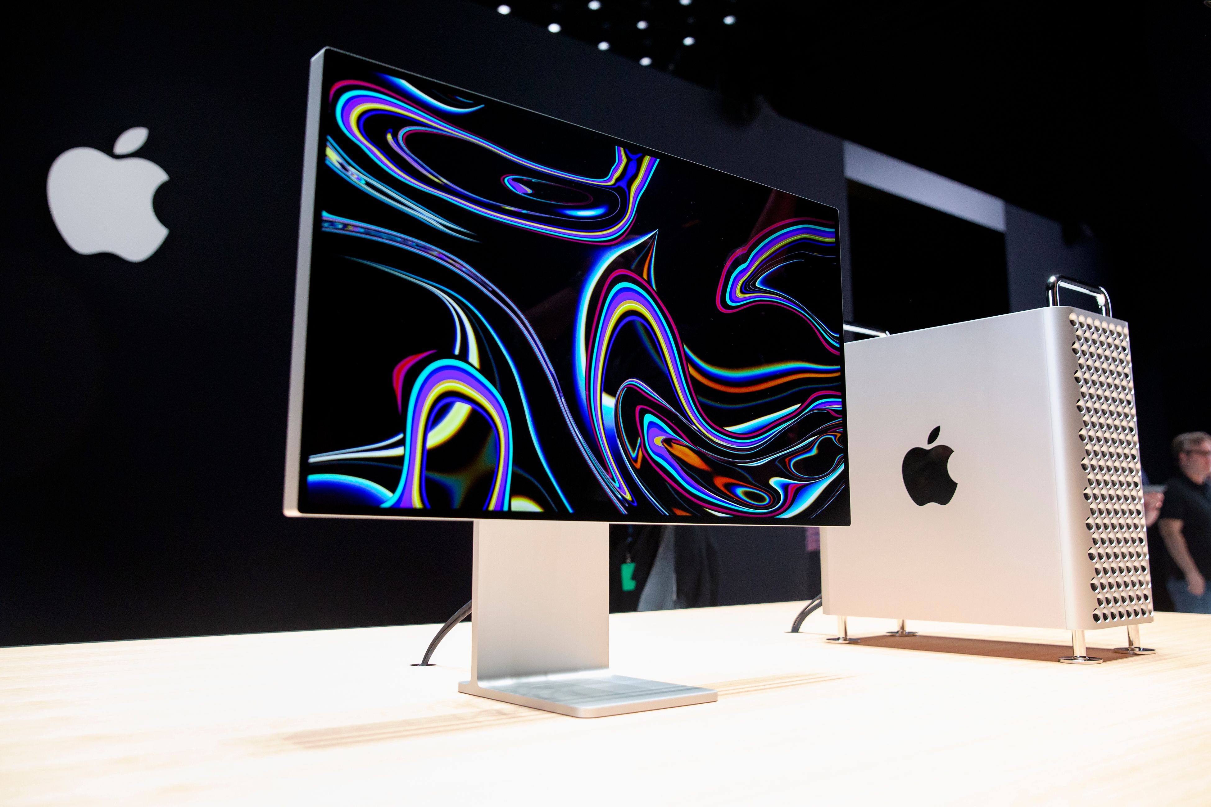 Apple’s Mac Pro sits on display in a showroom during the US tech giant's 2019 Worldwide Developer Conference in San Jose, California. Photo: Agence France-Presse