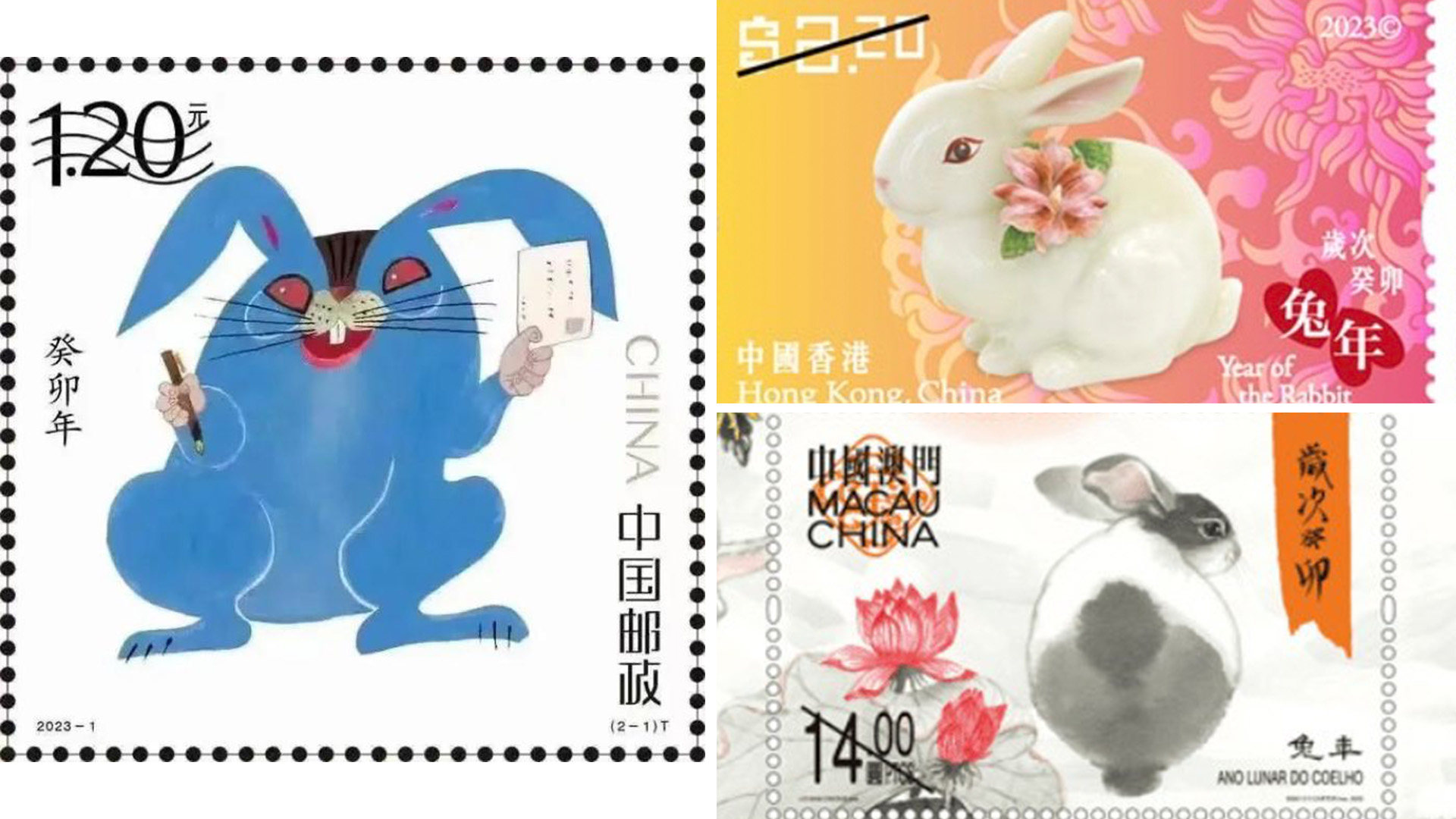 Chinese Power Animal Stamps (Weiser News)