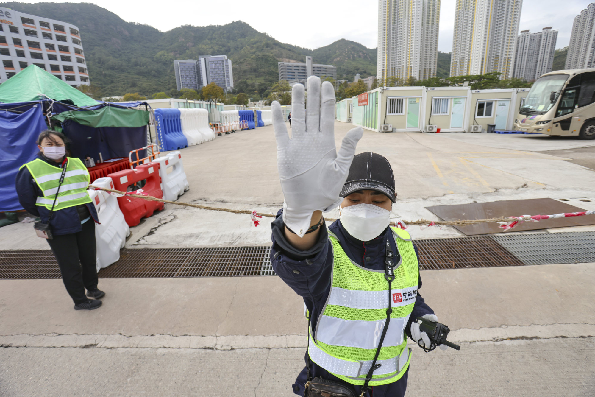 The Tsing Yi community isolation facility. Photo: May Tse