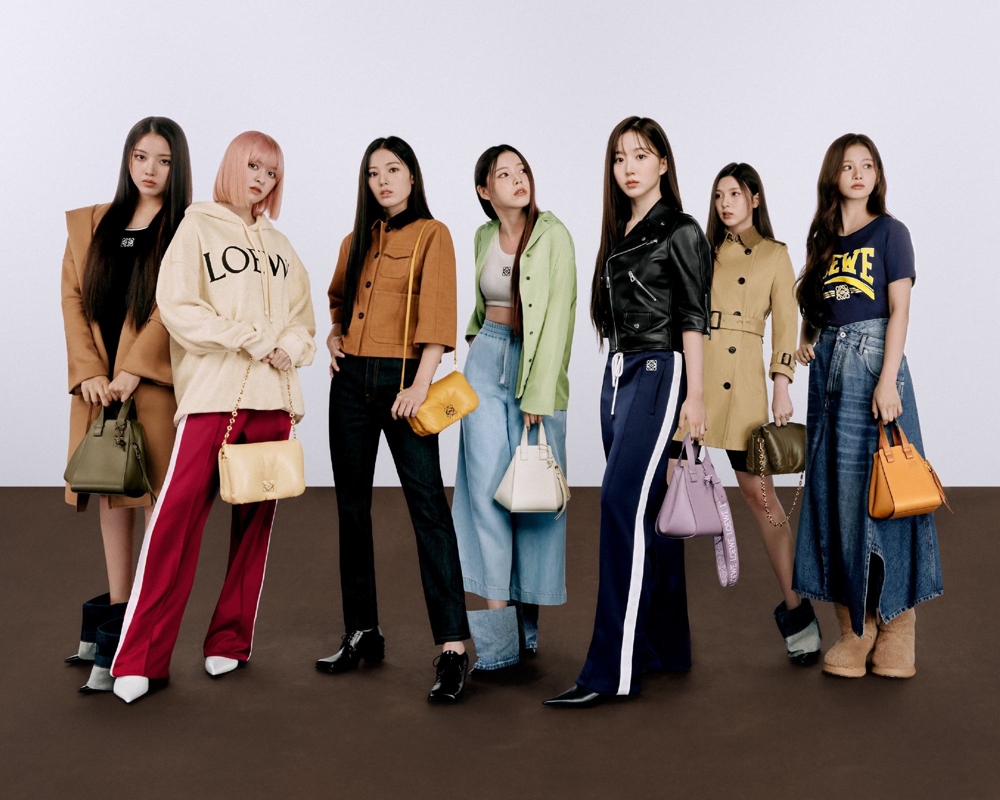 5 корейских групп-новичков, продвигающих мир роскошной моды: Даниэль из NewJeans является послом Louis Vuitton, Вонен из Ive в Miu Miu, NMixx в Loewe, Aespa в Chopard и Enhypen в Ami