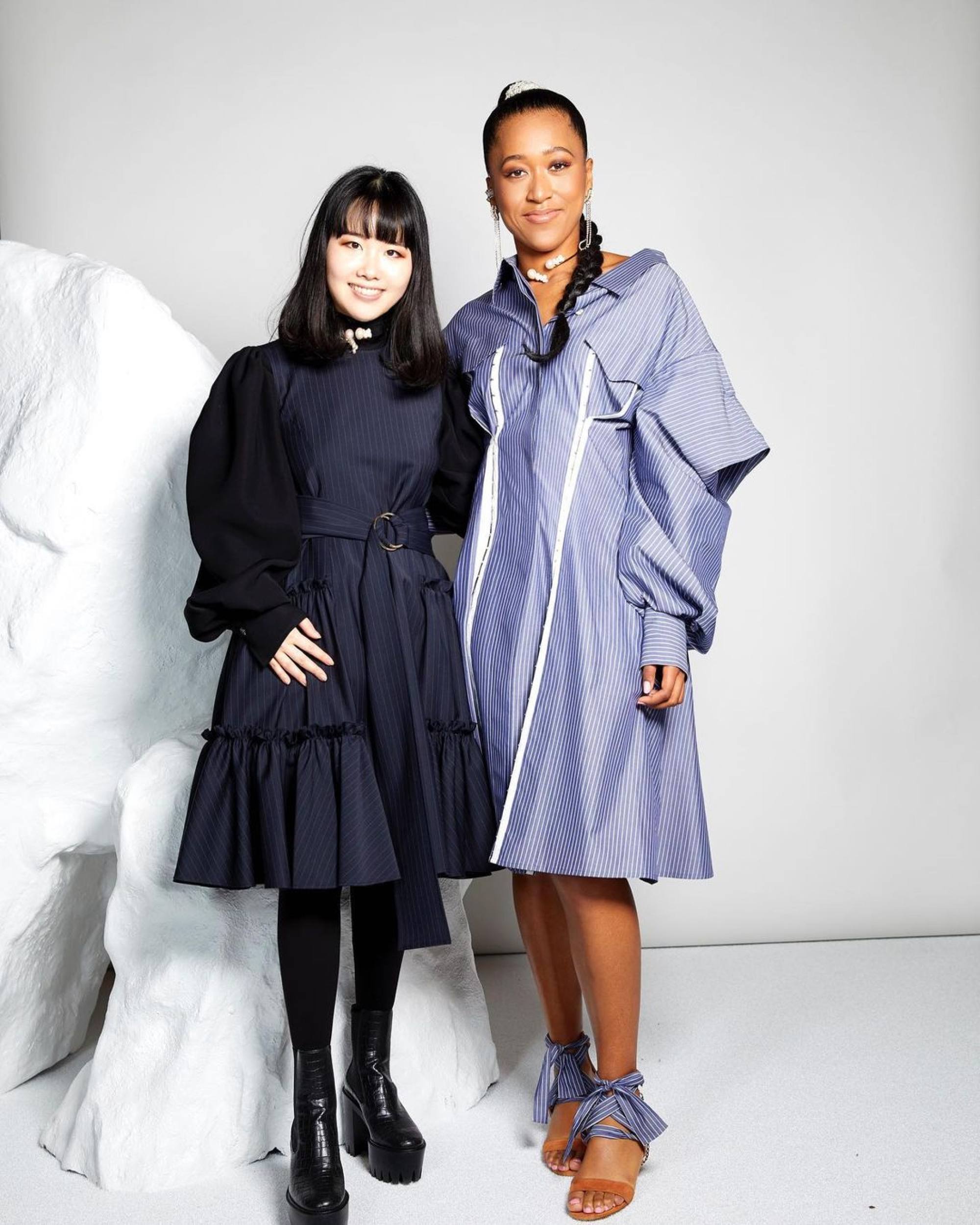 Naomi Osaka Honors Her Heritage in Gown & Edgy Boots at 2021 Met