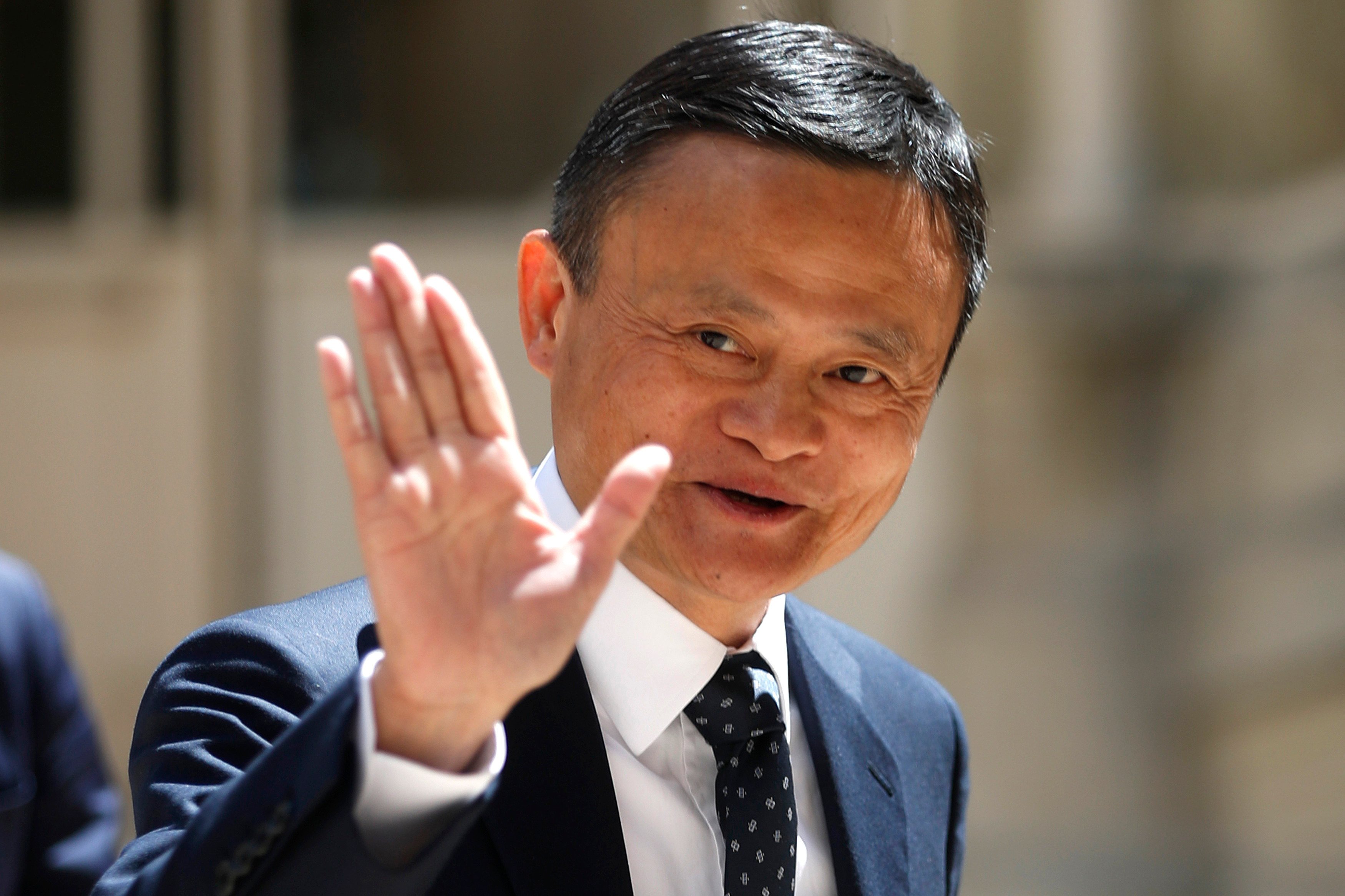 Jack Ma, founder of Alibaba group, is spending the Lunar New Year holiday in Hong Kong, according to people close to him. Photo: AP