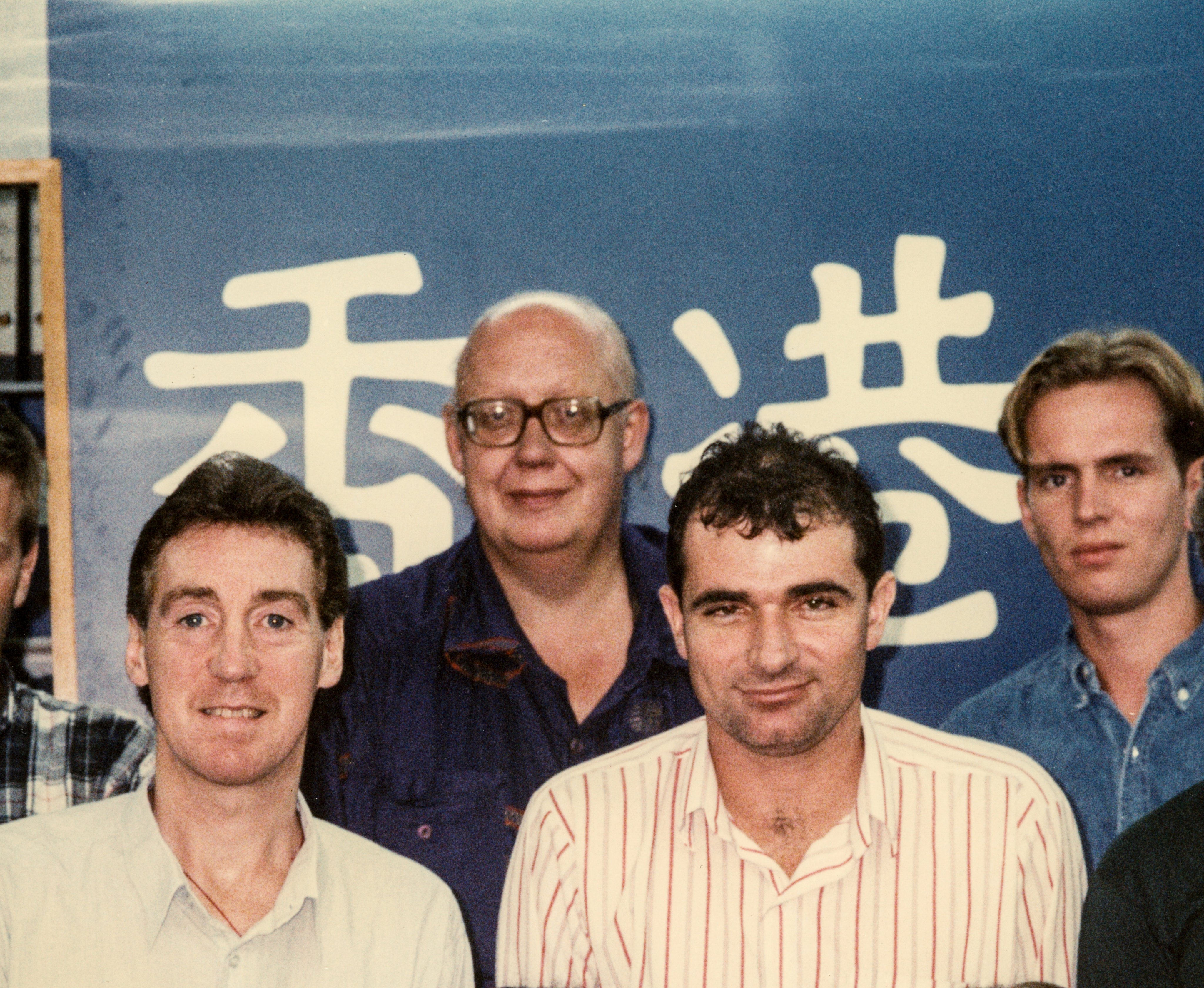 Keith Gibbs (with glasses) went missing on a Hong Kong trail in 1996, and his body was found 10 weeks later. Police were criticised for their lack of response to the missing-person report.
