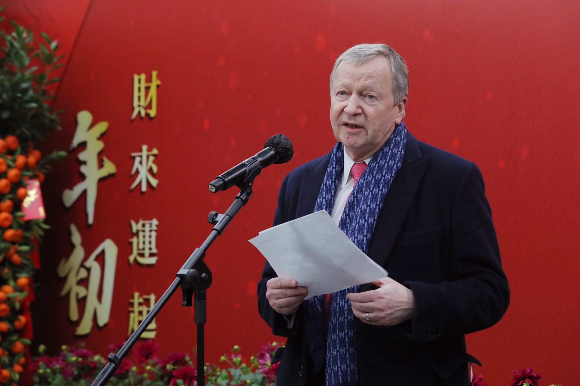 Hong Kong Jockey Club CEO Winfried Engelbrecht-Bresges. Photo: Kenneth Chan.