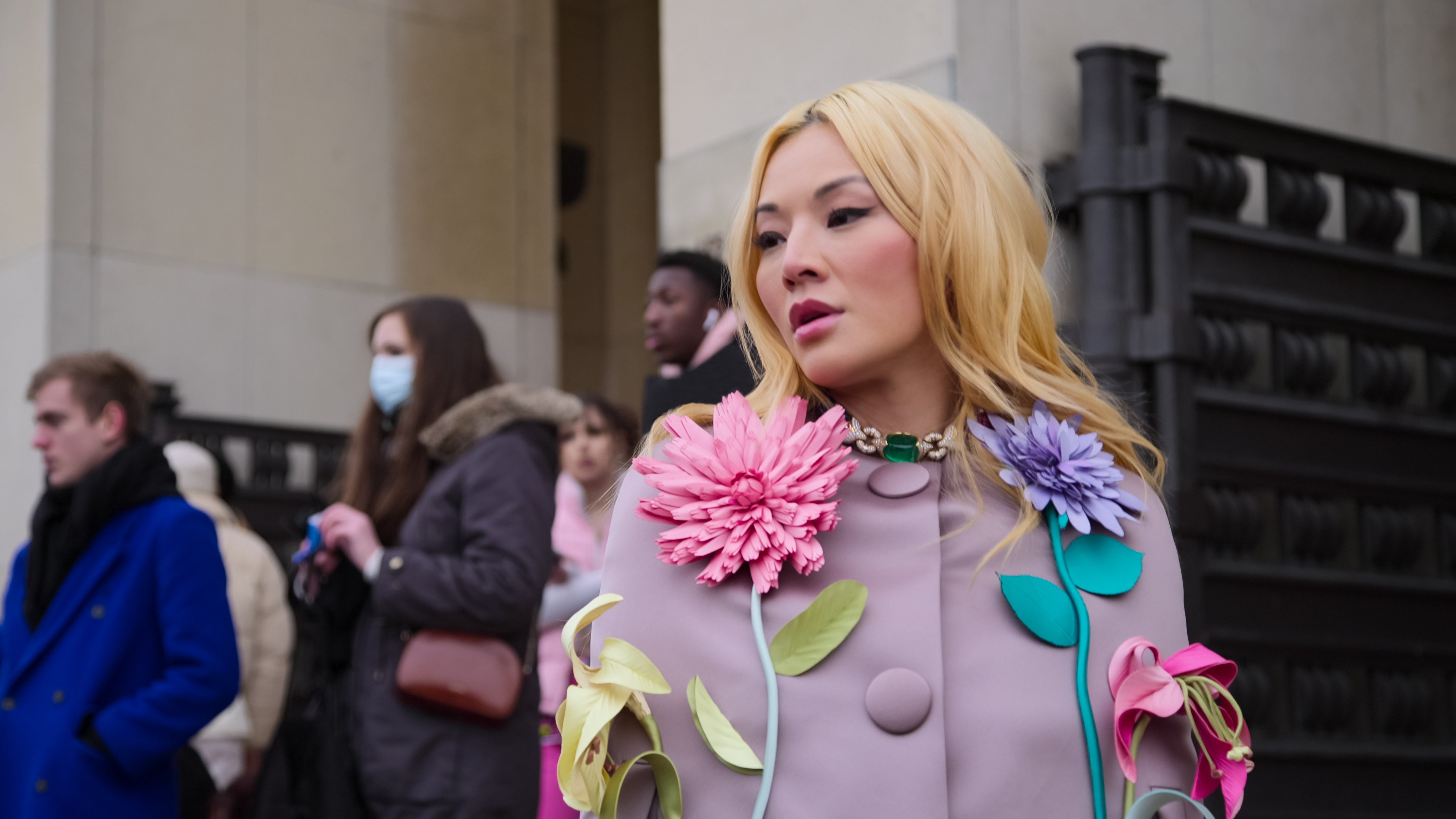 Tina Leung in the first episode of Bling Empire: New York on Netflix. Born and partly raised in Hong Kong, she has been a fashion editor, stylist and influencer, and says she started buying Gucci to wear while in high school. Photo: courtesy of Netflix