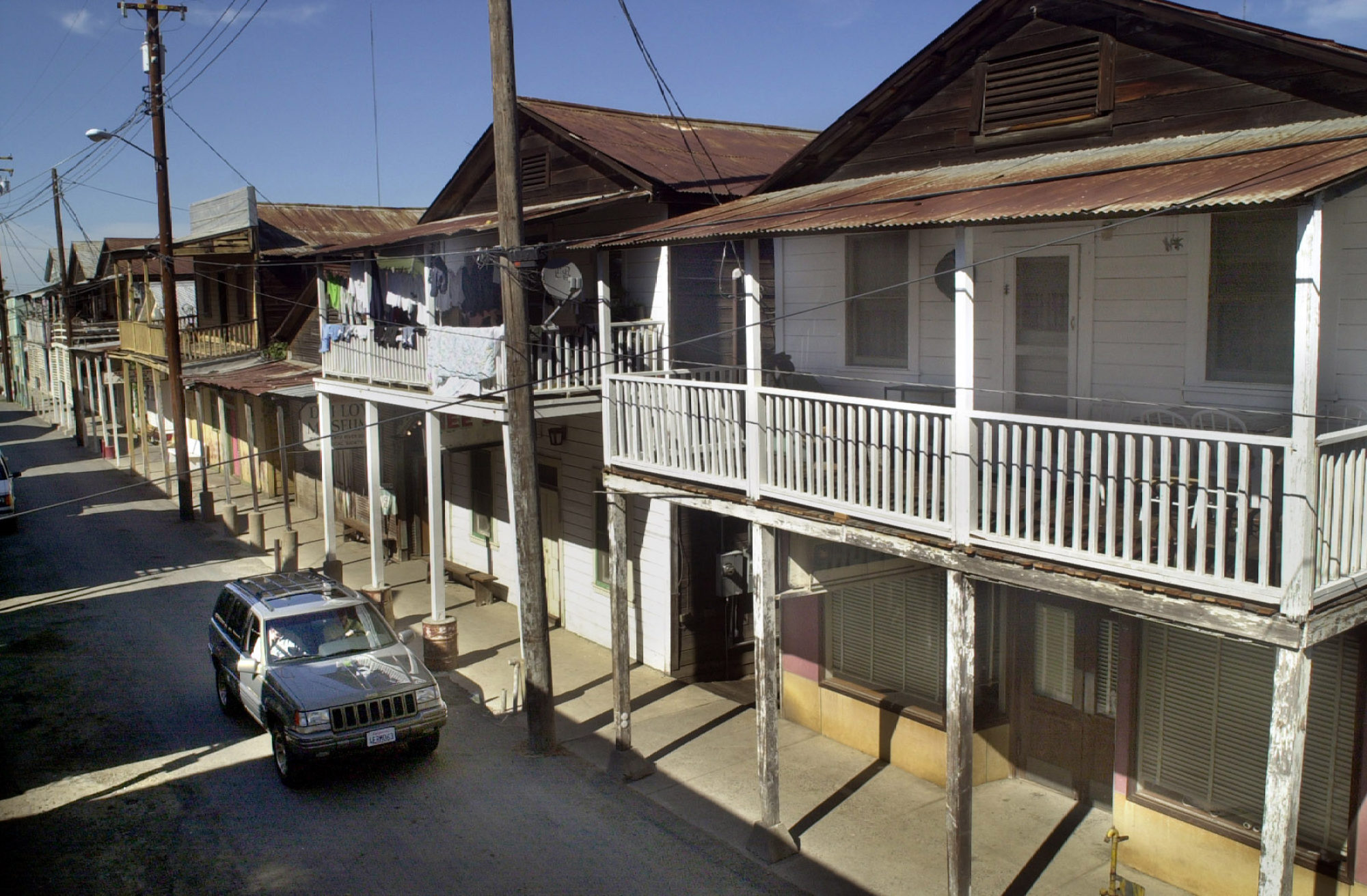 The historical town of Locke in California. The houses were built by Chinese immigrants in the 20th century, but they were prevented from owning them by the Alien Land Law of 1913. Photo: AP