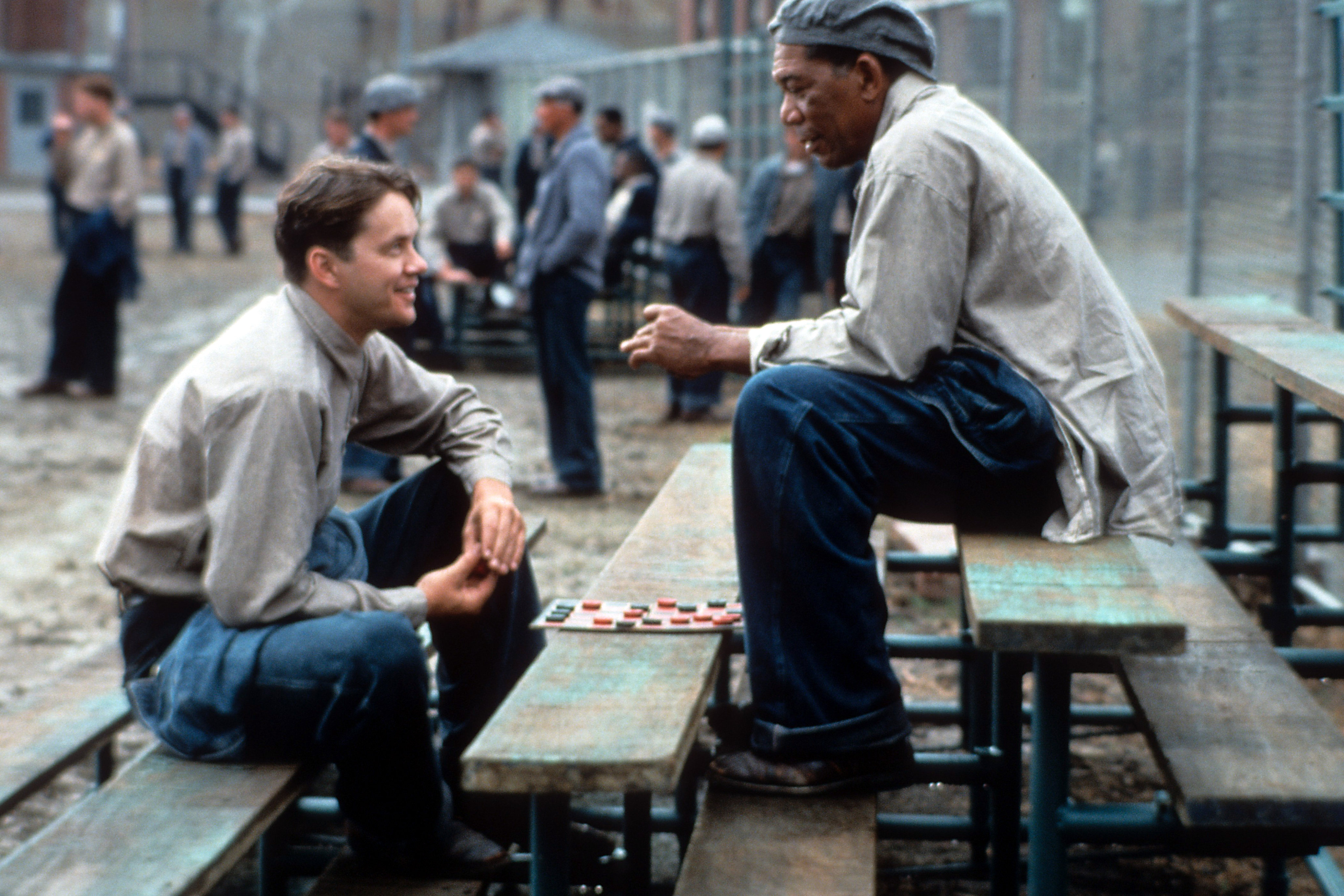 Tim Robbins and Morgan Freeman in a scene from The Shawshank Redemption. Watching the film inspires Elizabeth Chu, the young chairwoman of family-owned ZS Hospitality, which runs restaurants in Hong Kong, to be patient and hopeful, she tells Richard Lord. Photo: Castle Rock Entertainment/Getty Images