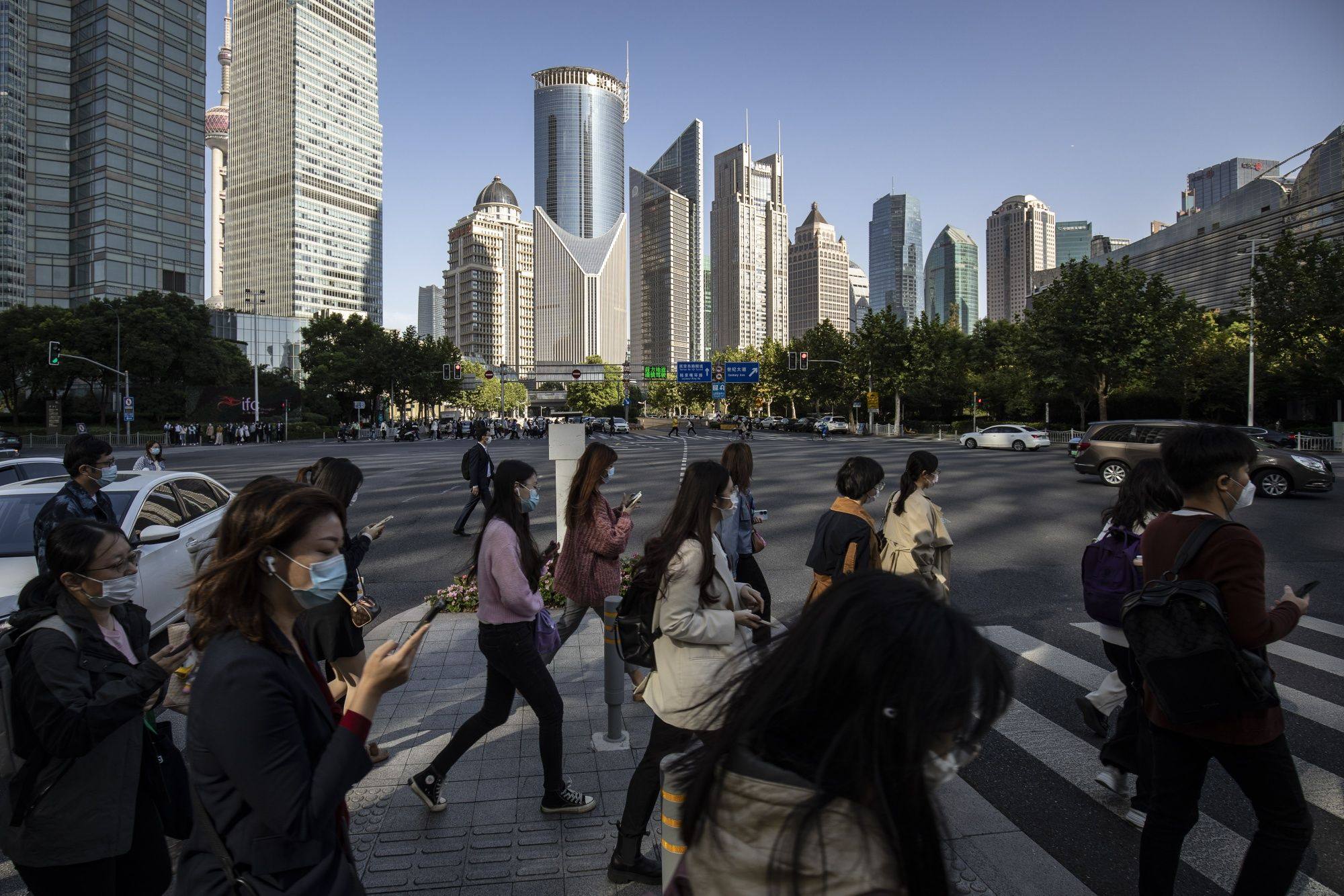 The IMF says China’s reopening has improved the global economic outlook for this year after a tumultuous 2022. Photo: Bloomberg